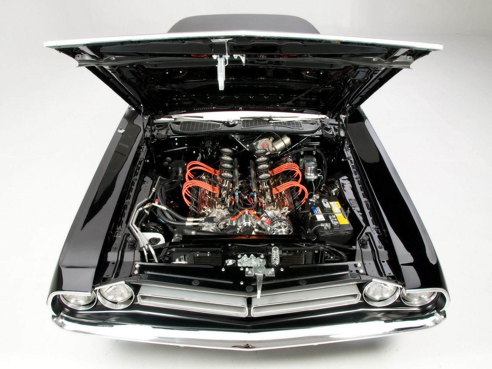 1600x1200 Dodge Challenger R T Muscle Car By Modern Muscle Hood