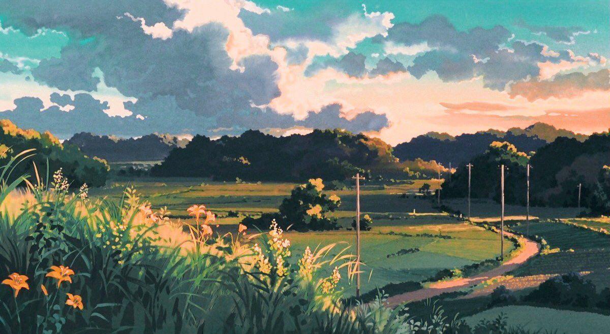 Studio Ghibli Scenery Wallpapers Top Free Studio Ghib - vrogue.co