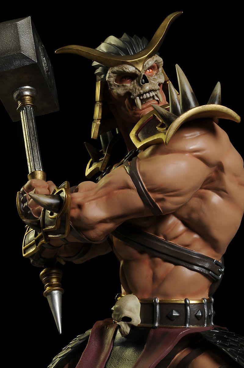 800x1204 Mortal Kombat Shao Kahn statue .