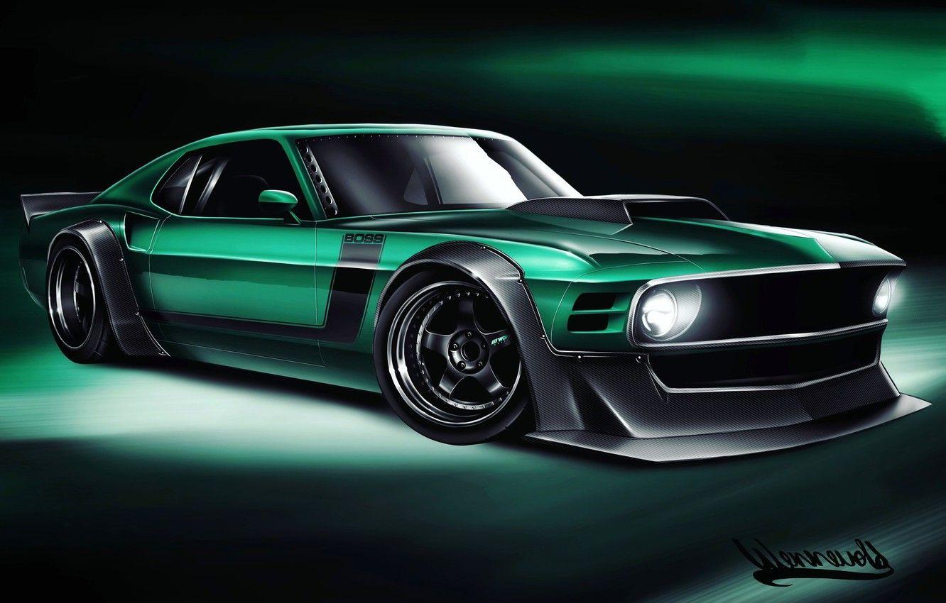1332x850 Wennevold, 1970 Boss 302 Mustang .anime.