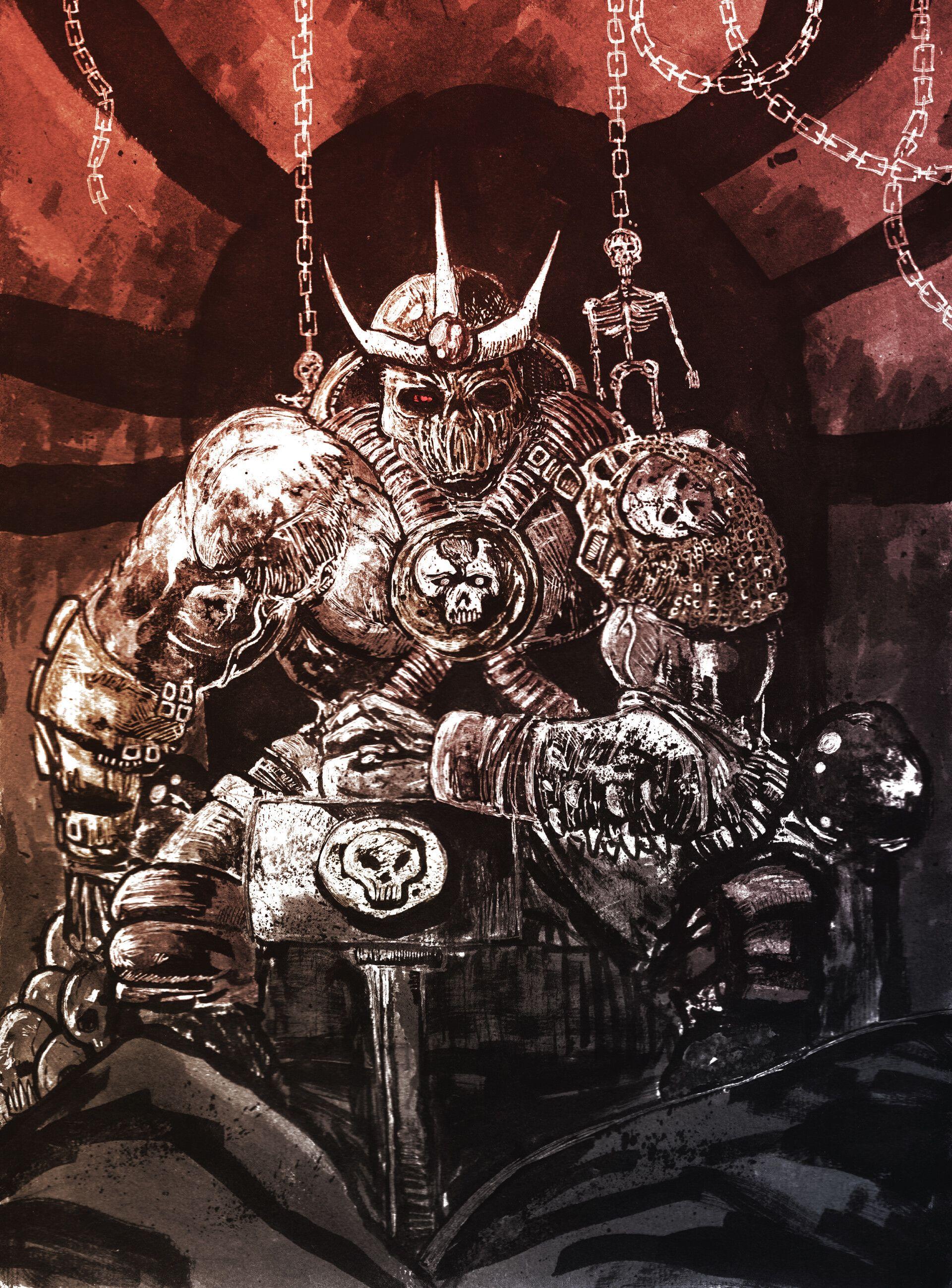 1920x2597 Bojan Glisic Kahn from Mortal Kombatrezon.