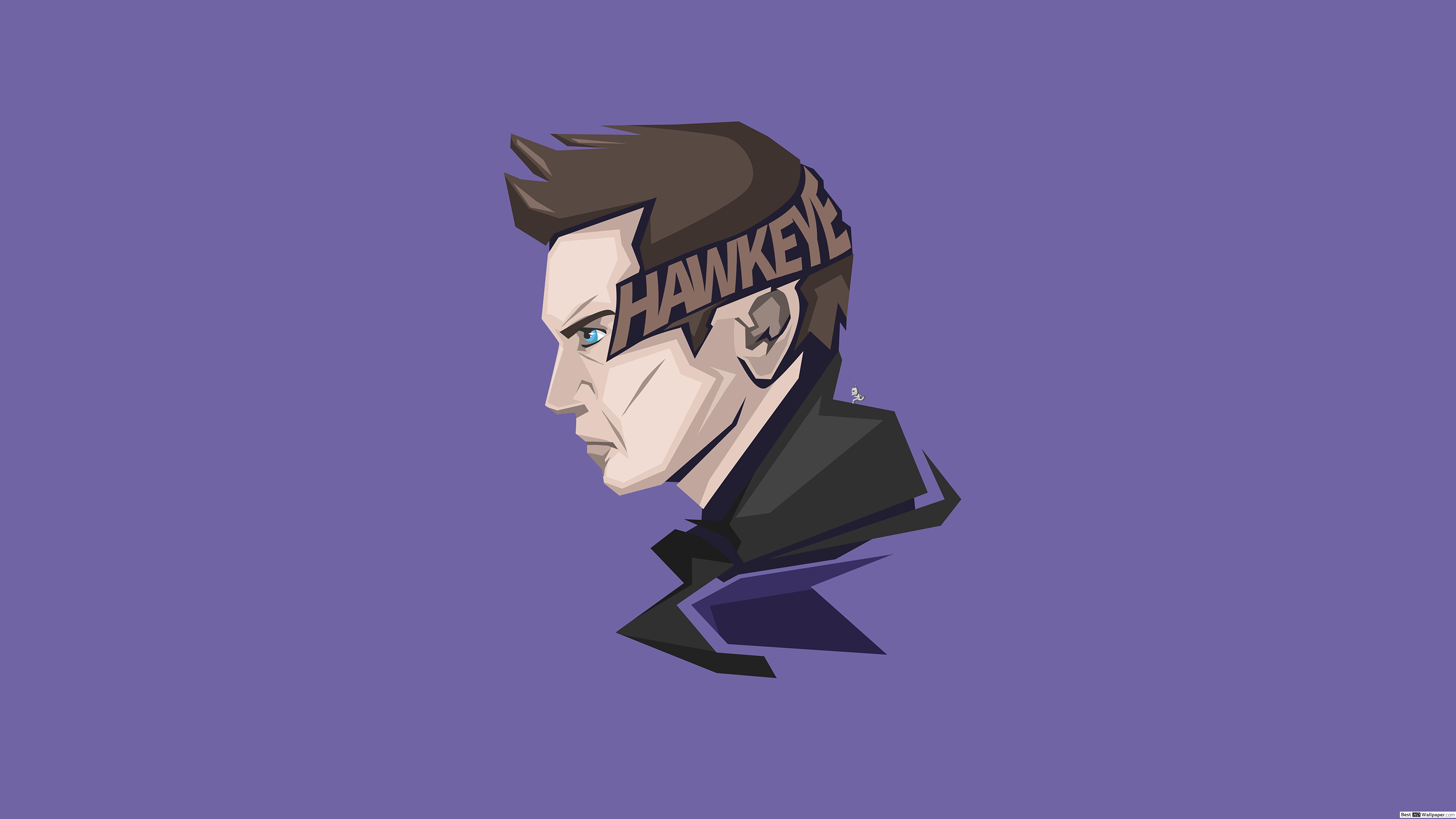7680x4320 Marvel Superhero Hawkeye Minimalist in .