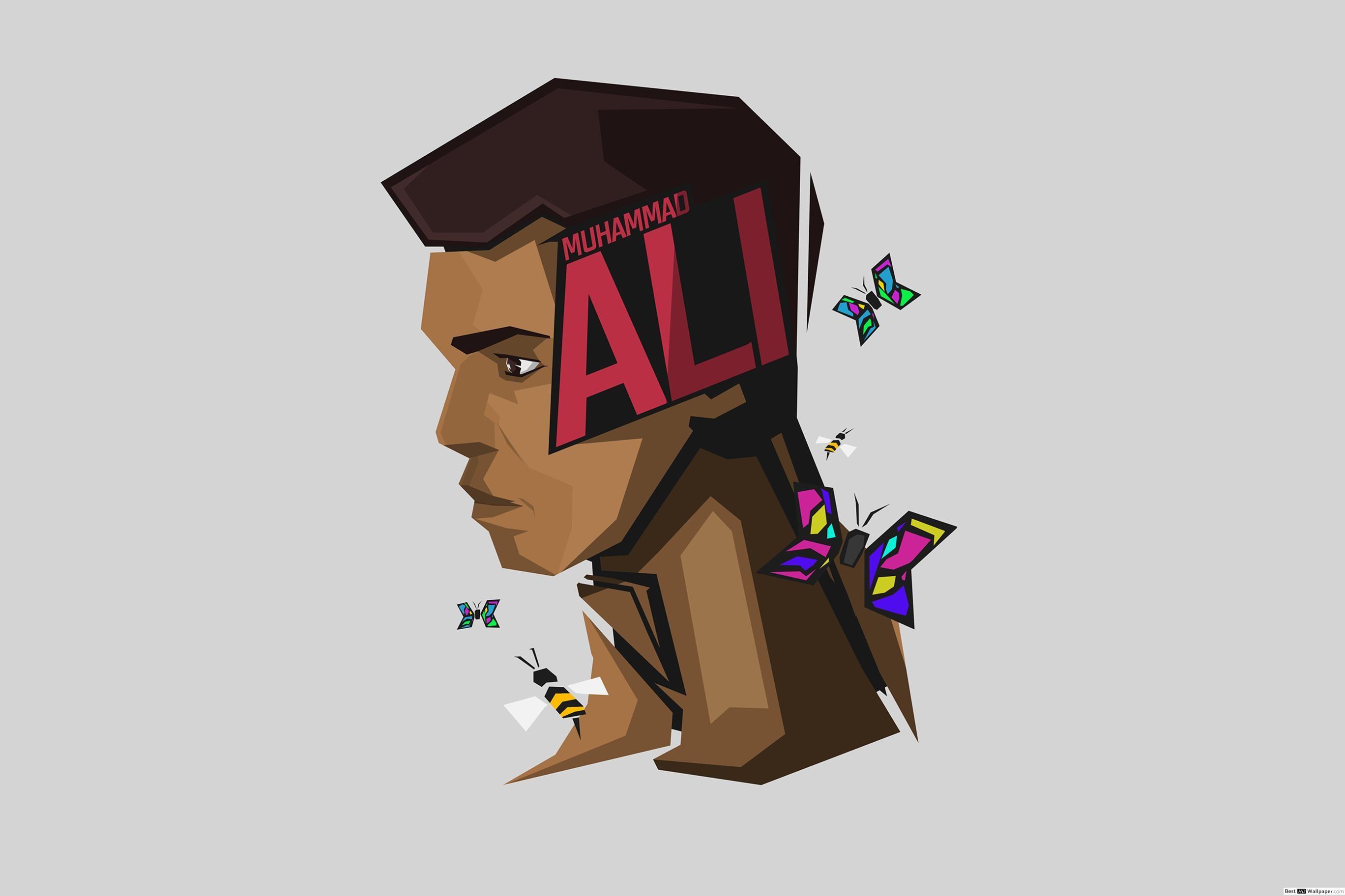 2736x1824 The Greatest Muhammad Ali Minimalist HD .