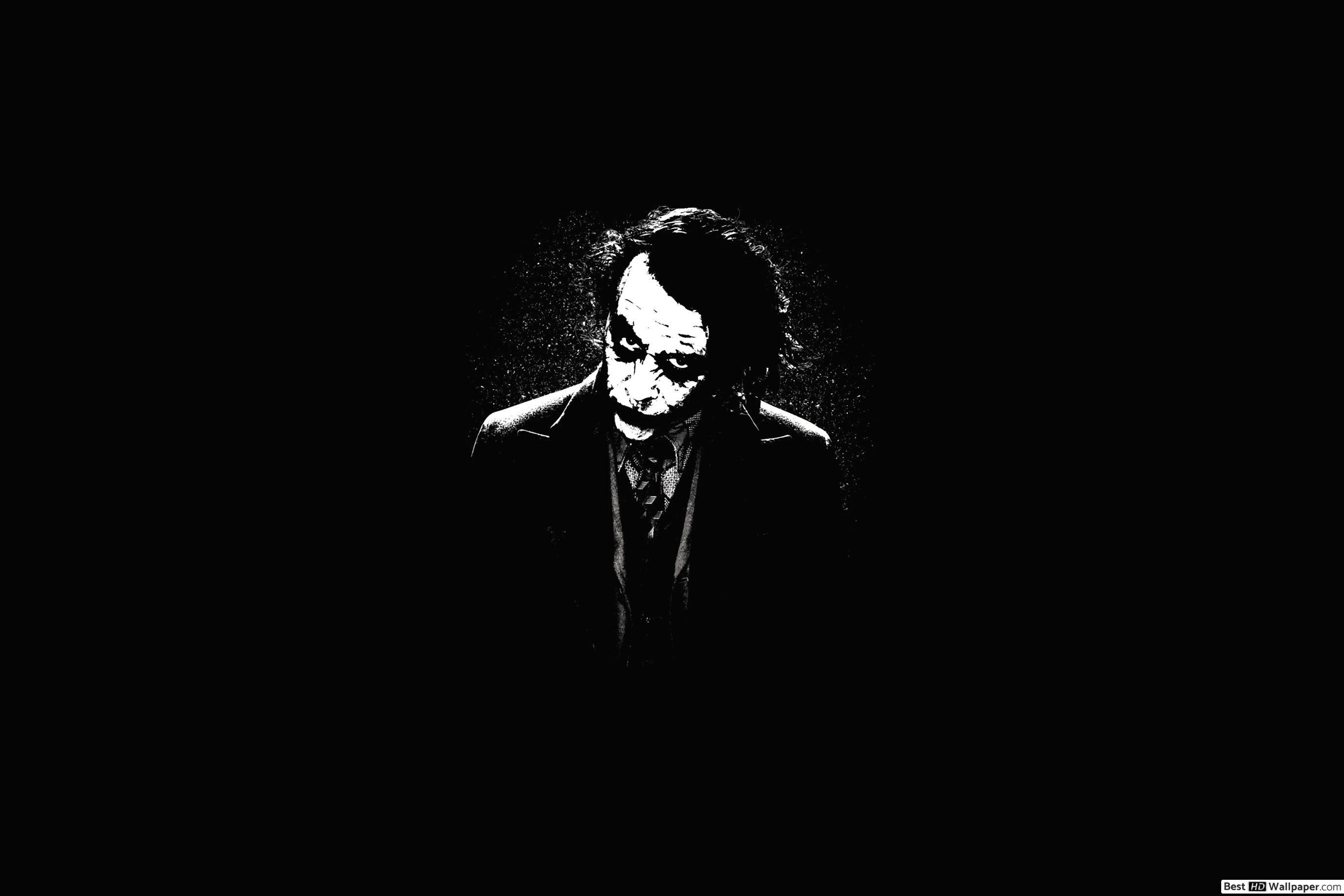 2736x1824 Joker Minimalist HD wallpaper