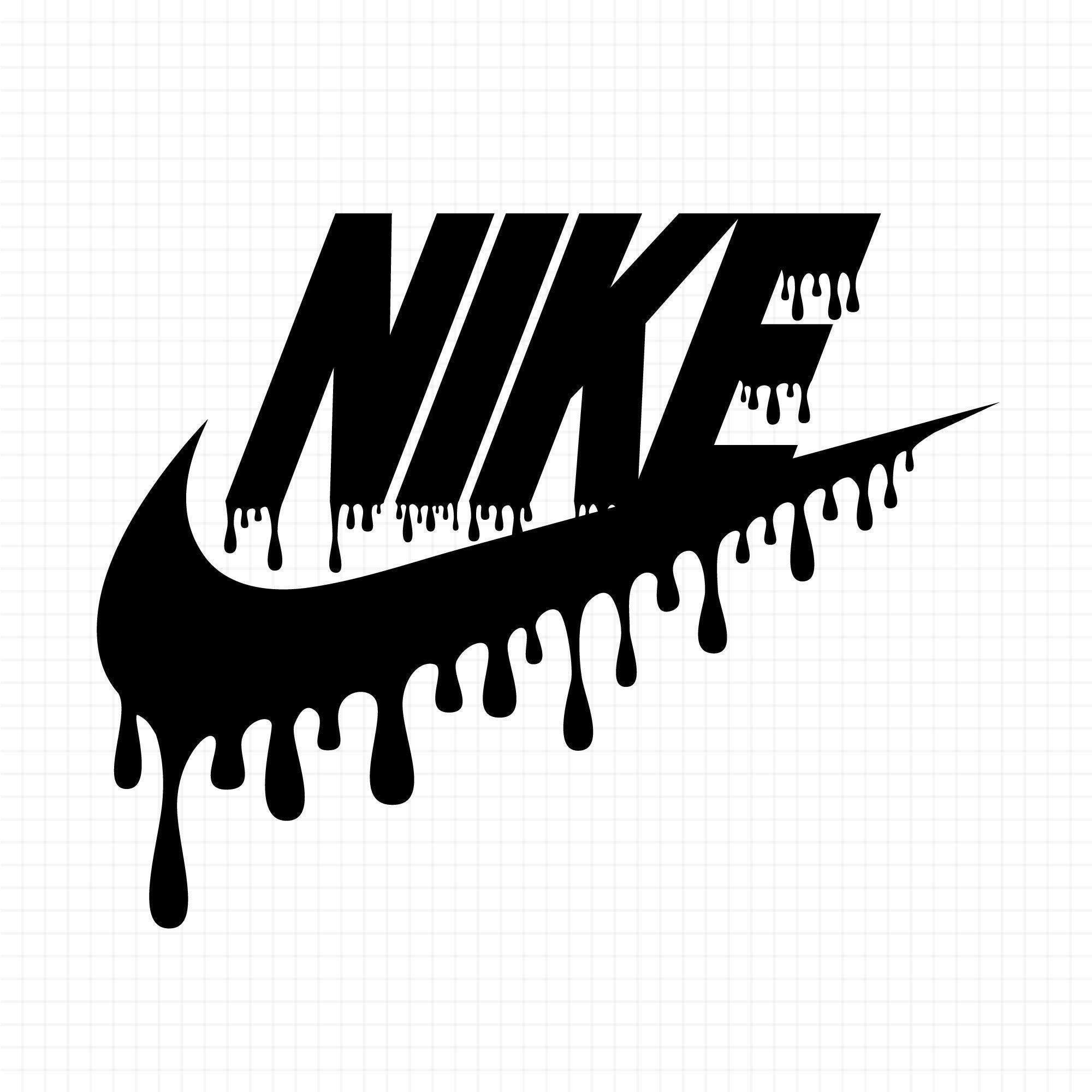NIKE DRIP LOGO  BRANDING  Nike art Drip art Cool nike wallpapers
