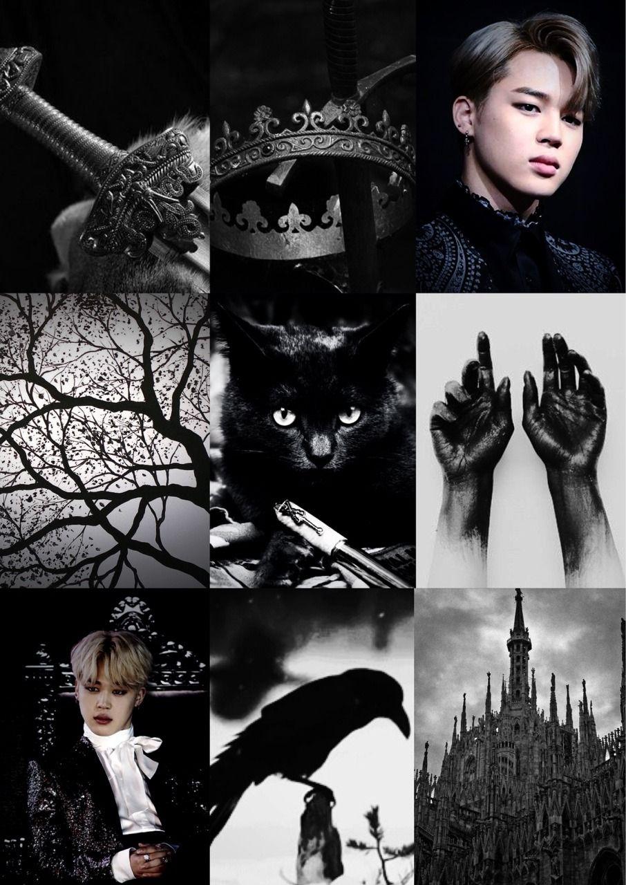 906x1280 Black Gothic Prince Jimin Aesthetic .i Believe In Bts.
