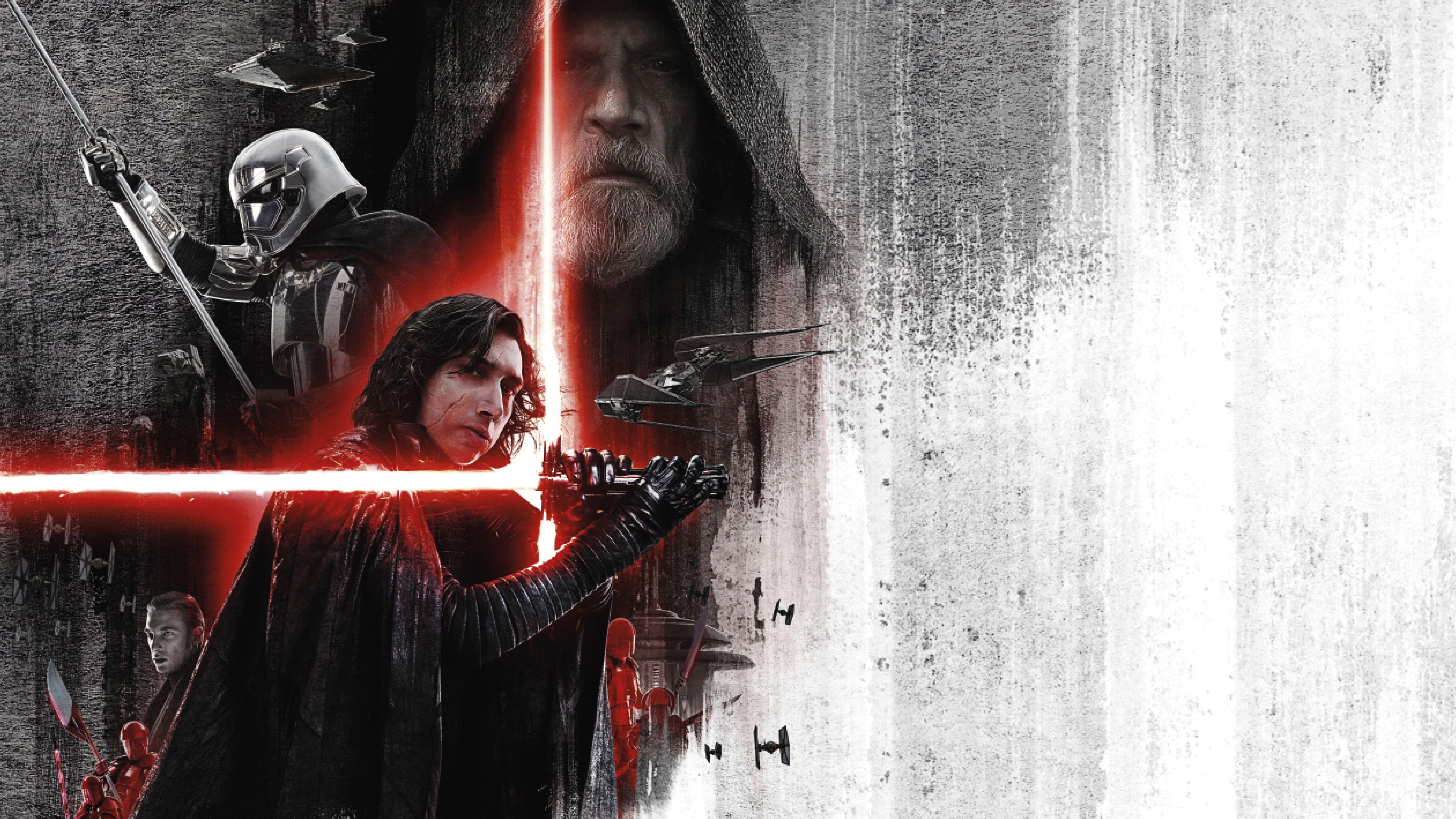 7680x4320 Kylo Ren Luke Skywalker Captain Phasma .