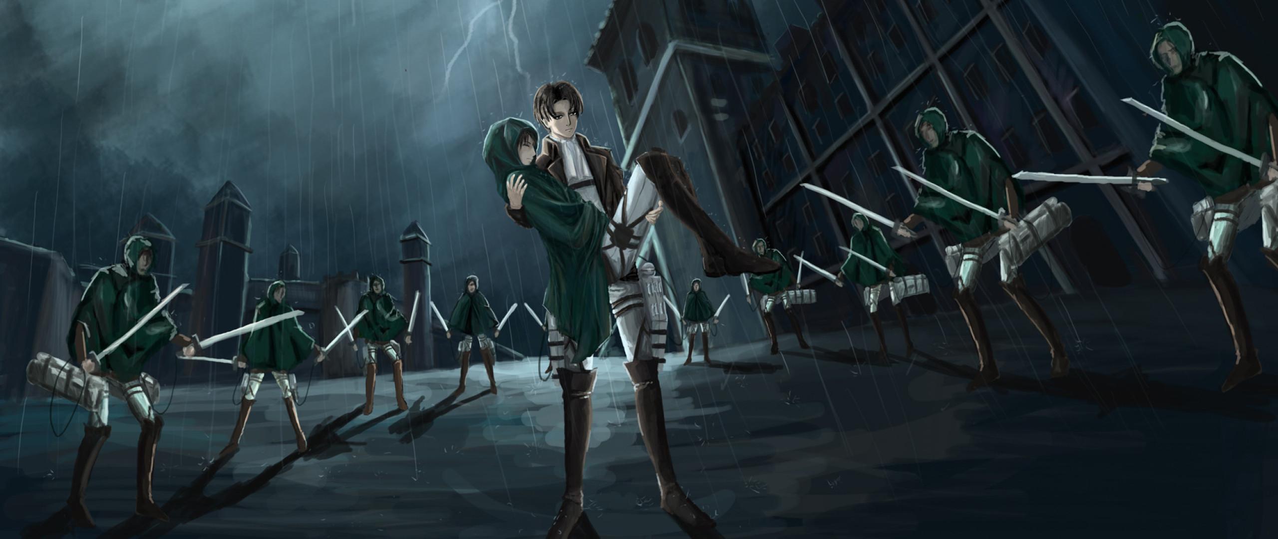 2560x1080 Levi Ackerman AOT 2560x1080 Resolution Wallpaper, HD Anime 4K Wallpaper, Image, Photo and Background