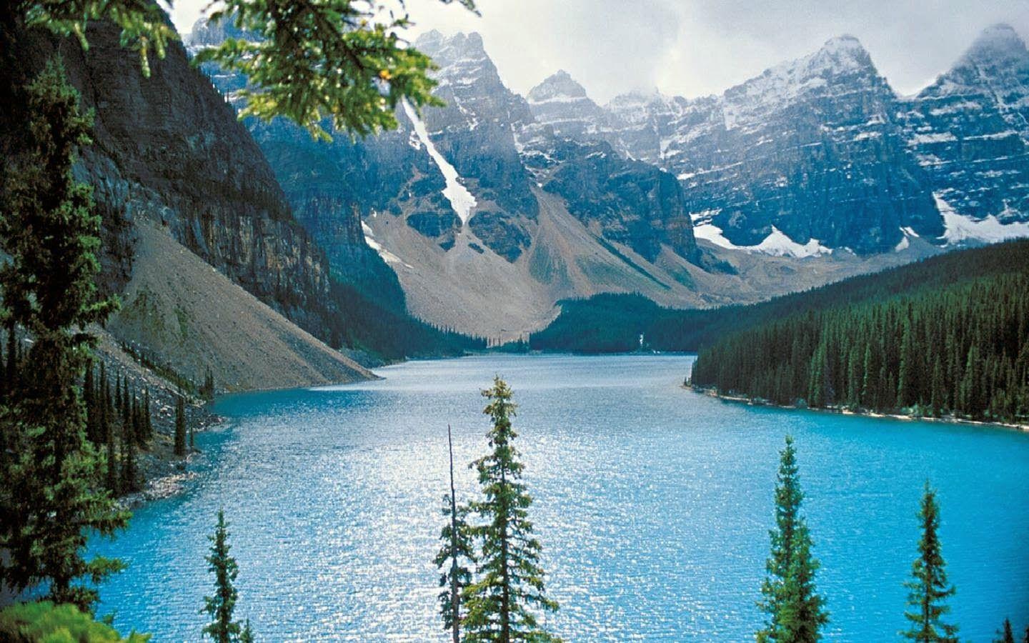 1440x900 Mountain Christmas Wallpaper on .
