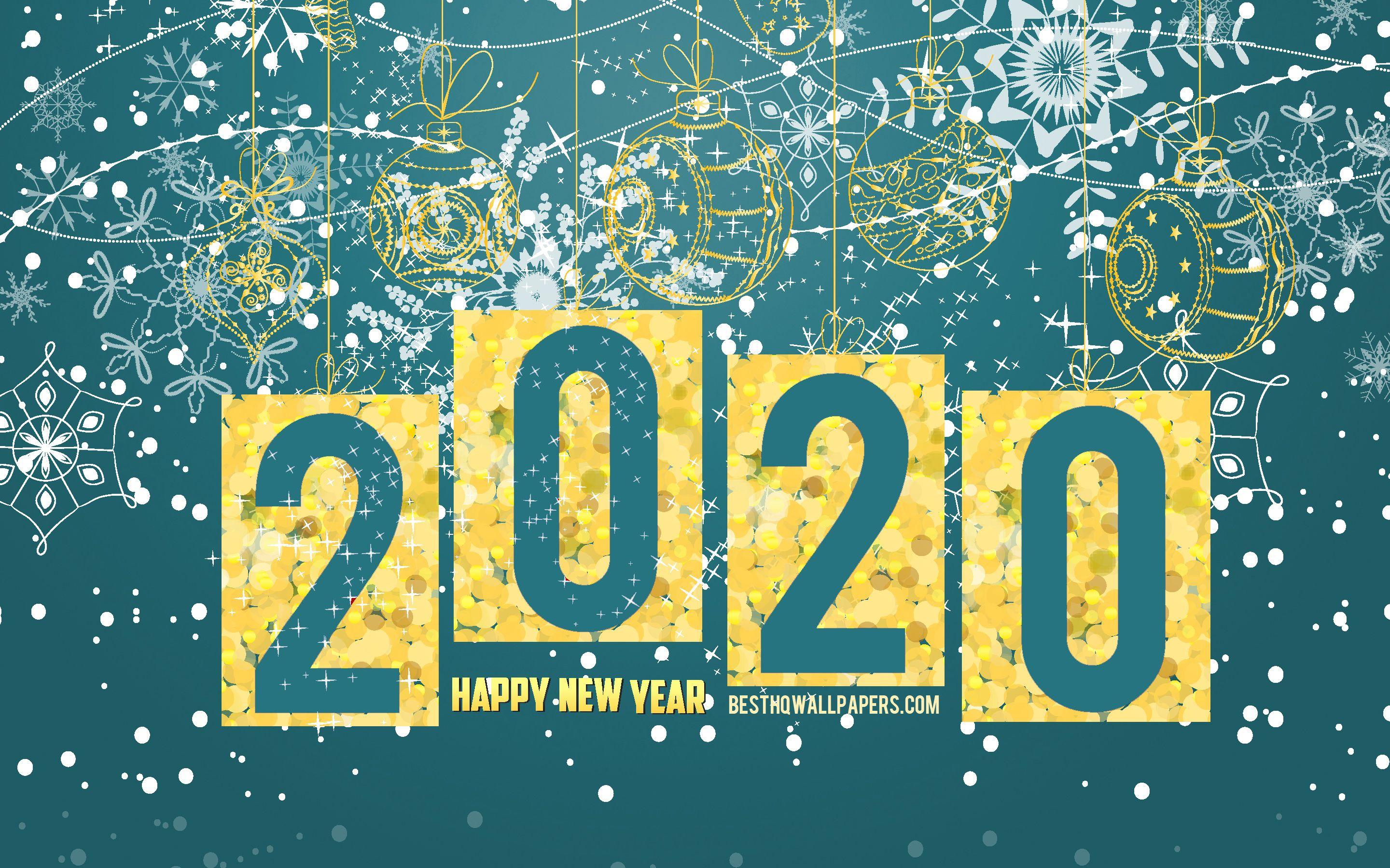 2880x1800 Turquoise Christmas background .
