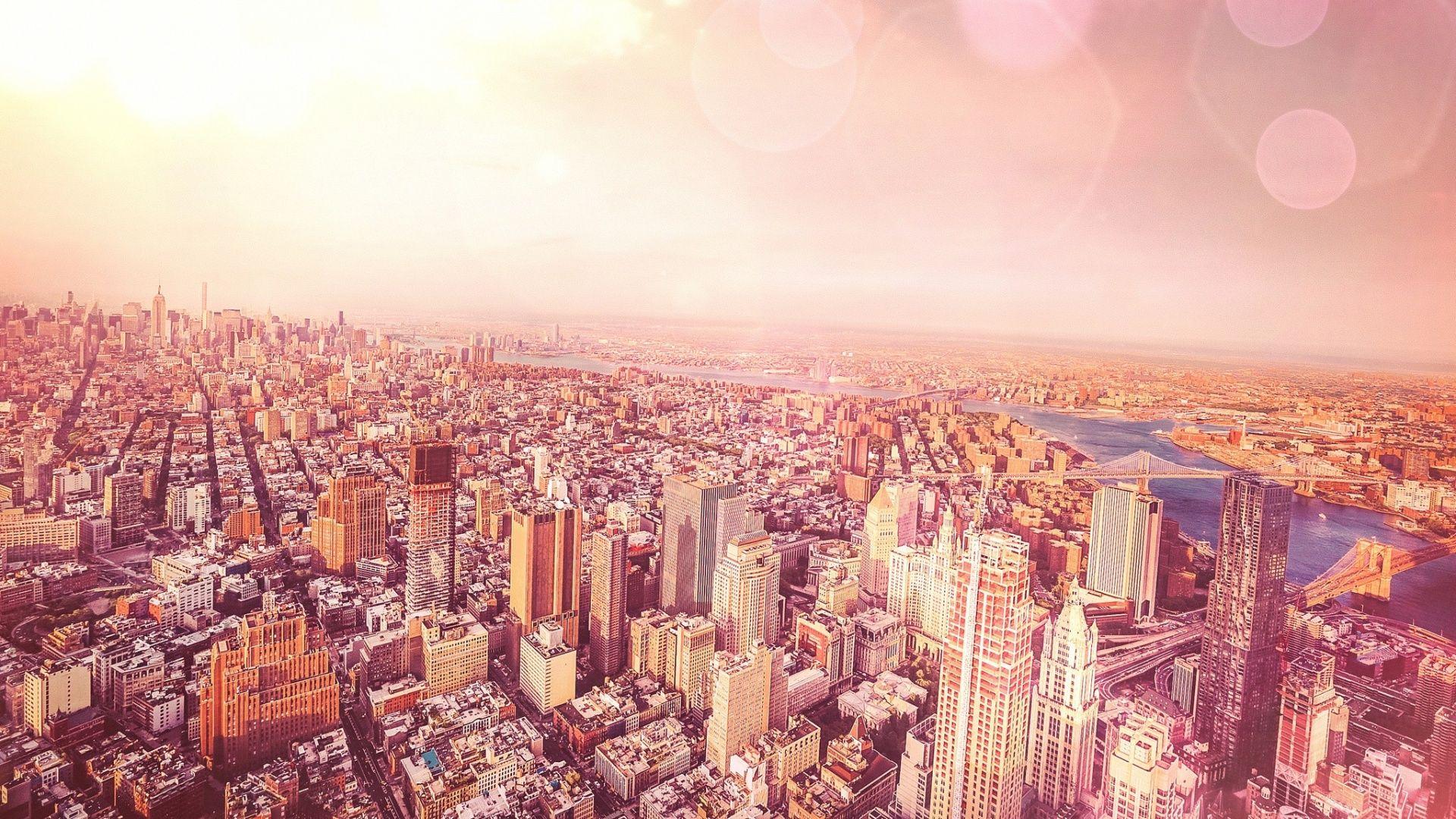 Pink Skyline Wallpapers Top Free Pink Skyline Backgrounds