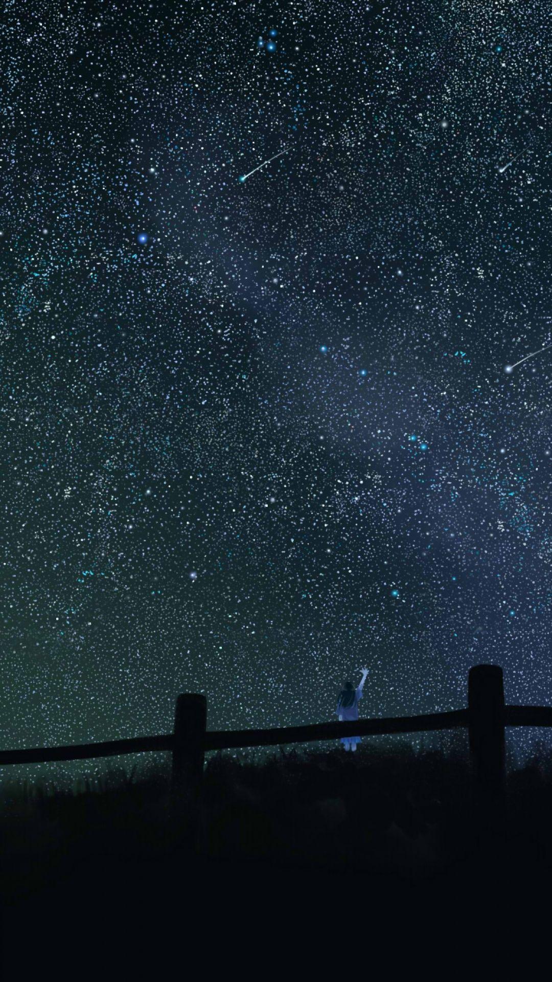1080x1920 Starry Night iPhone 5 Wallpaper