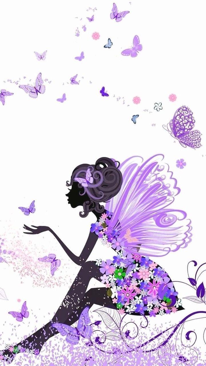 721x1280 Fairy wallpaper, Butterfly wallpaper .com