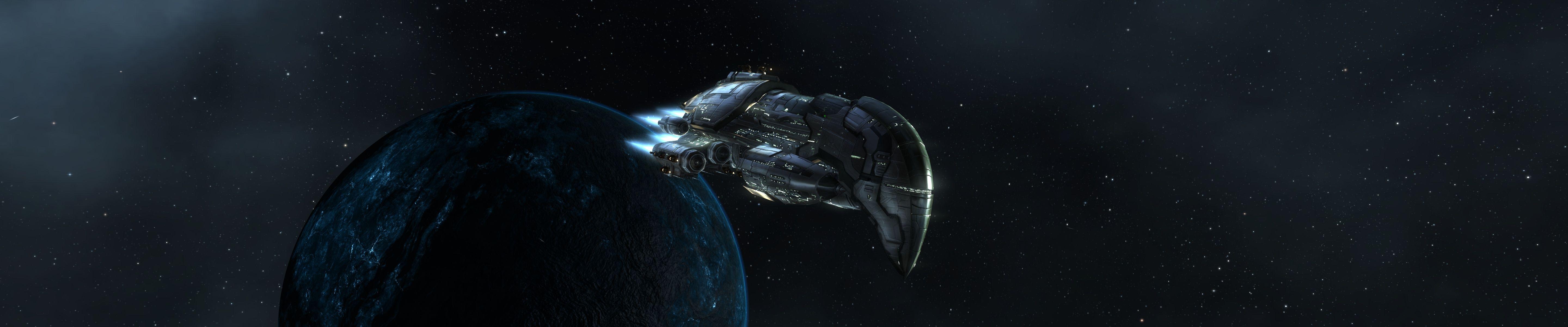 5760x1200 Triple Monitor Wallpaper Space posted .