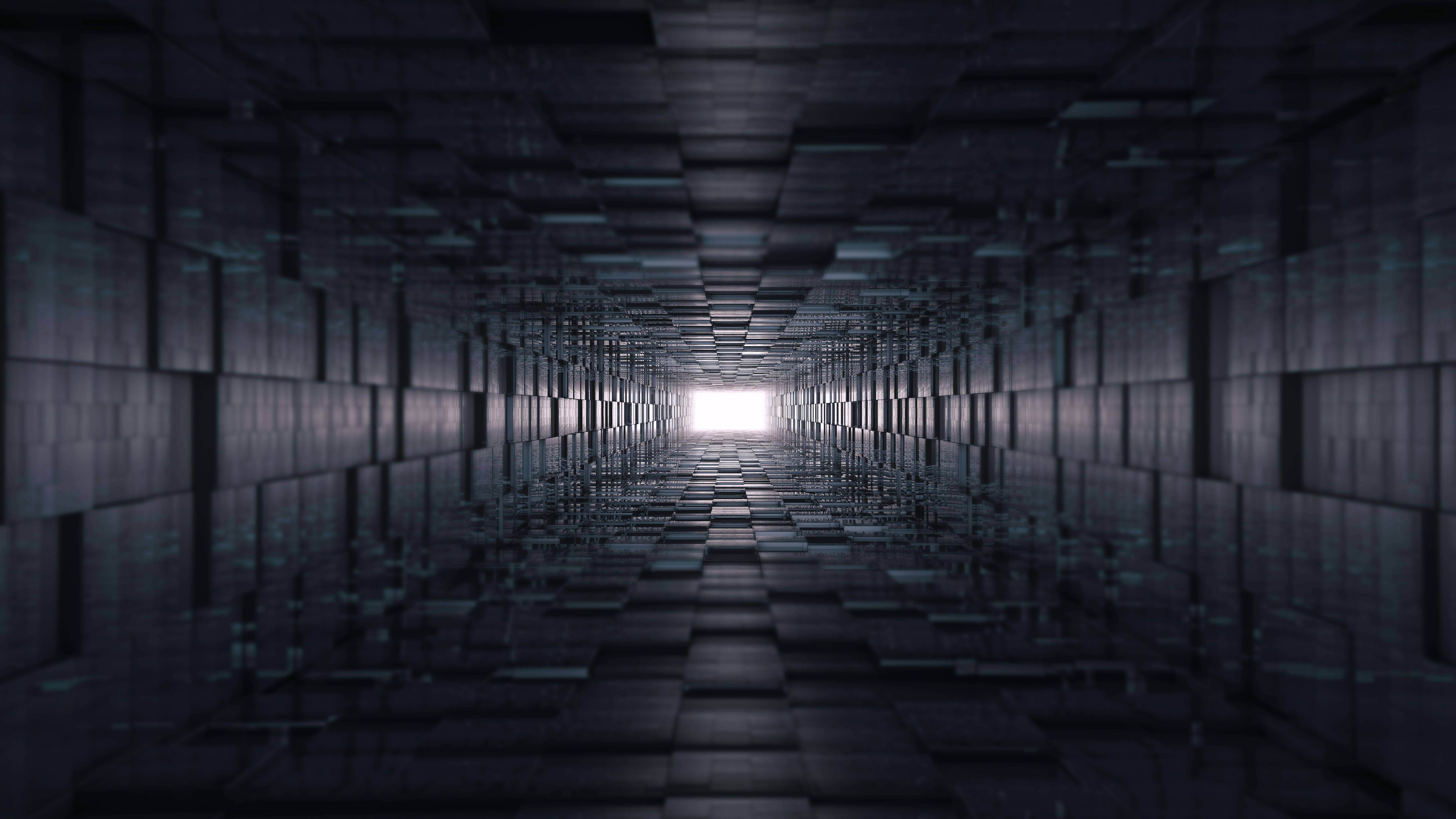 7680x4320 3D Tunnel Abstract 8k 8k HD 4k Wallpaper, Image, Background, Photo and Picture