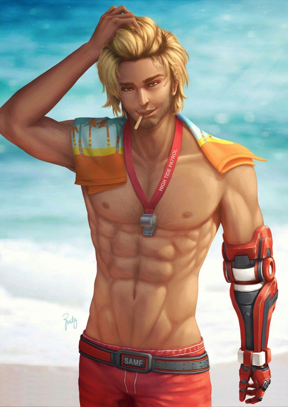 992x1403 Yes, yes, and yes. Anime guys, Mccree .com