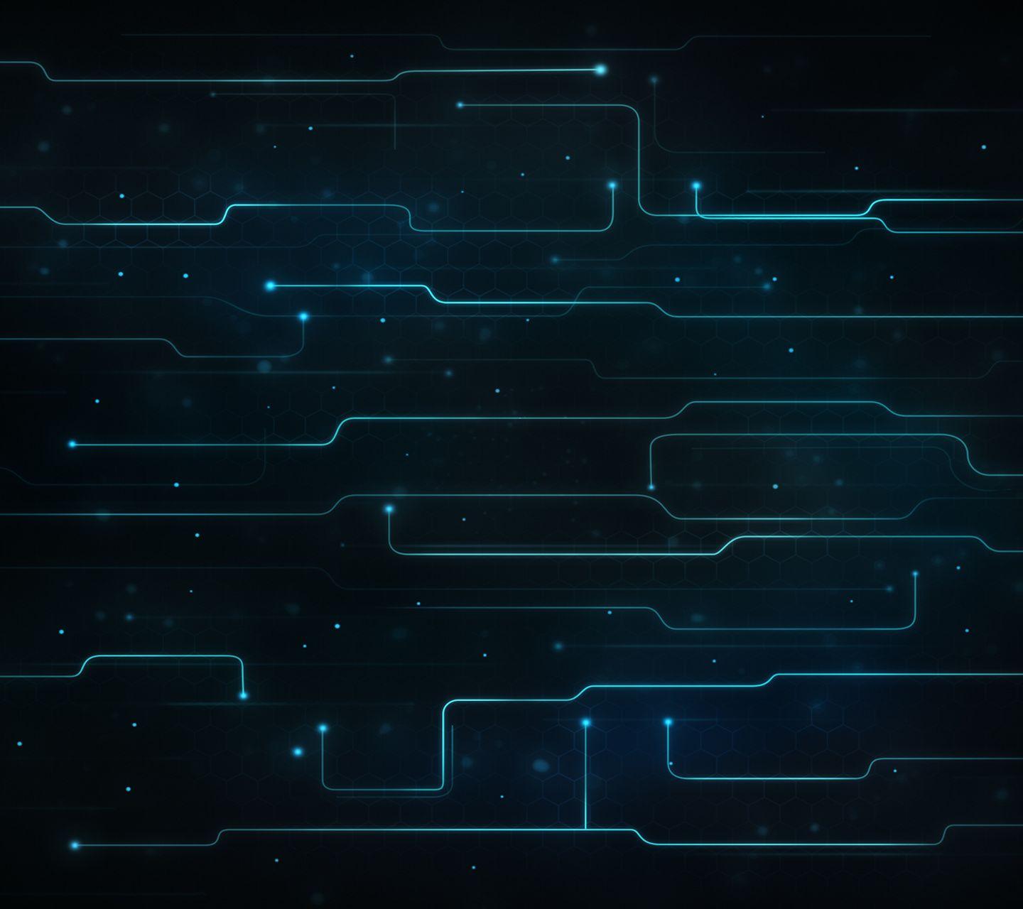 1440x1280 Tron Grid