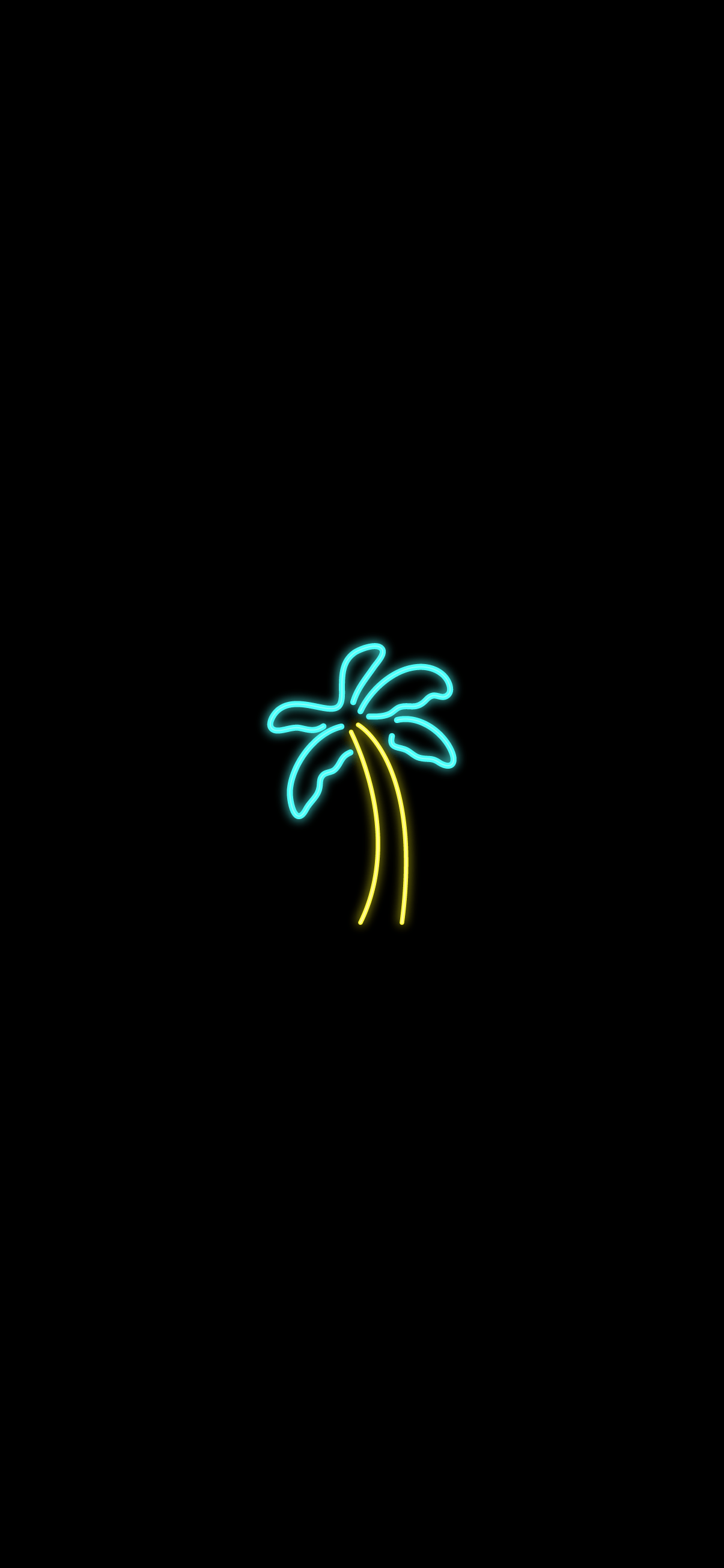 1205x2609 Summer black amoled minimalist phone .