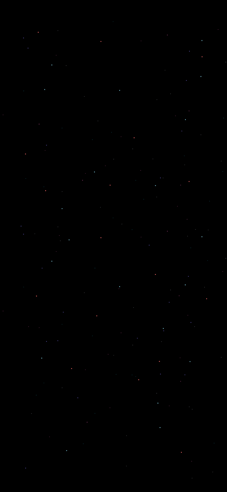 739x1600 Black Stars iPhone Wallpaper