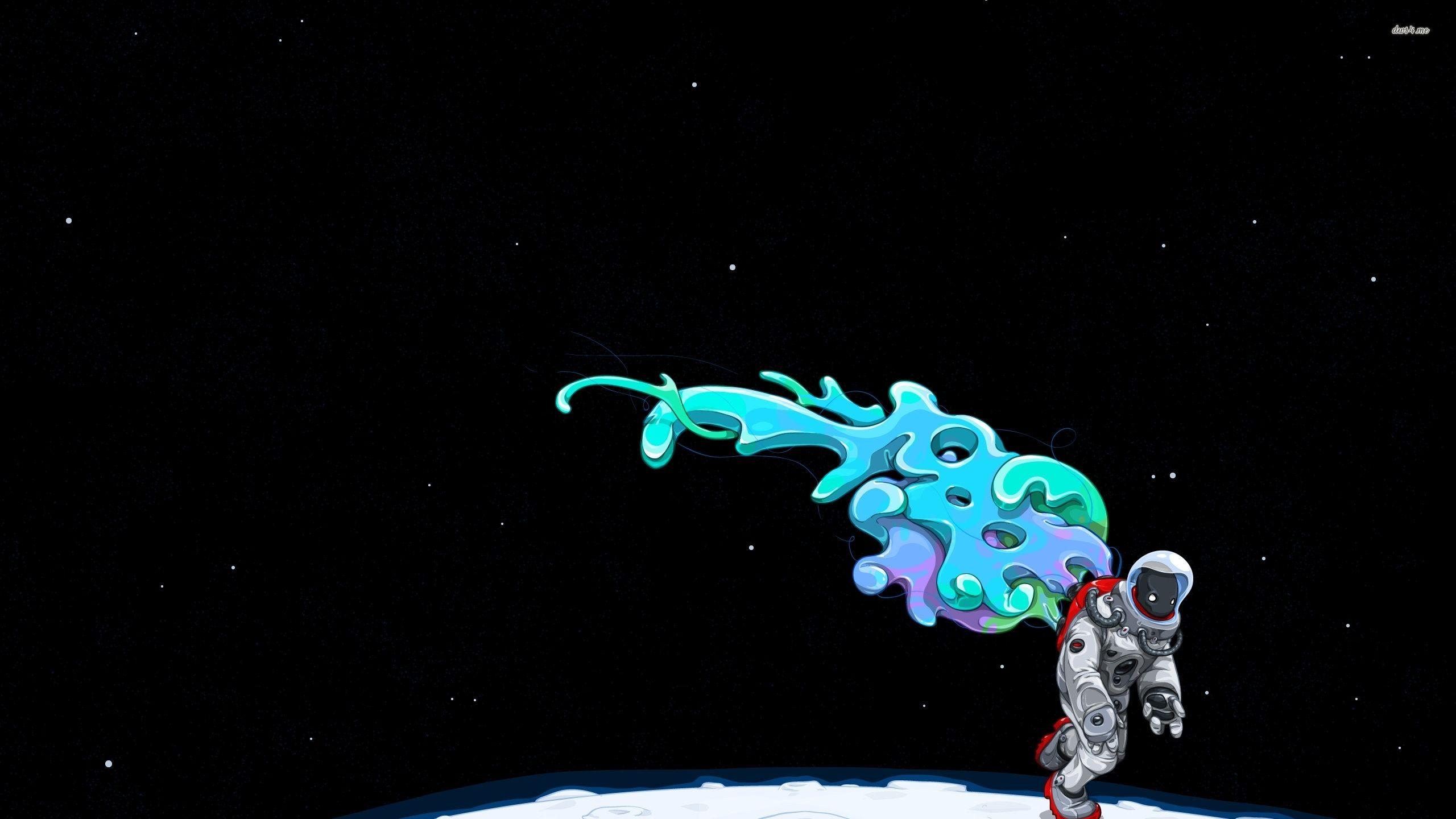 2560x1440 Astronauts Art Wallpaper about space