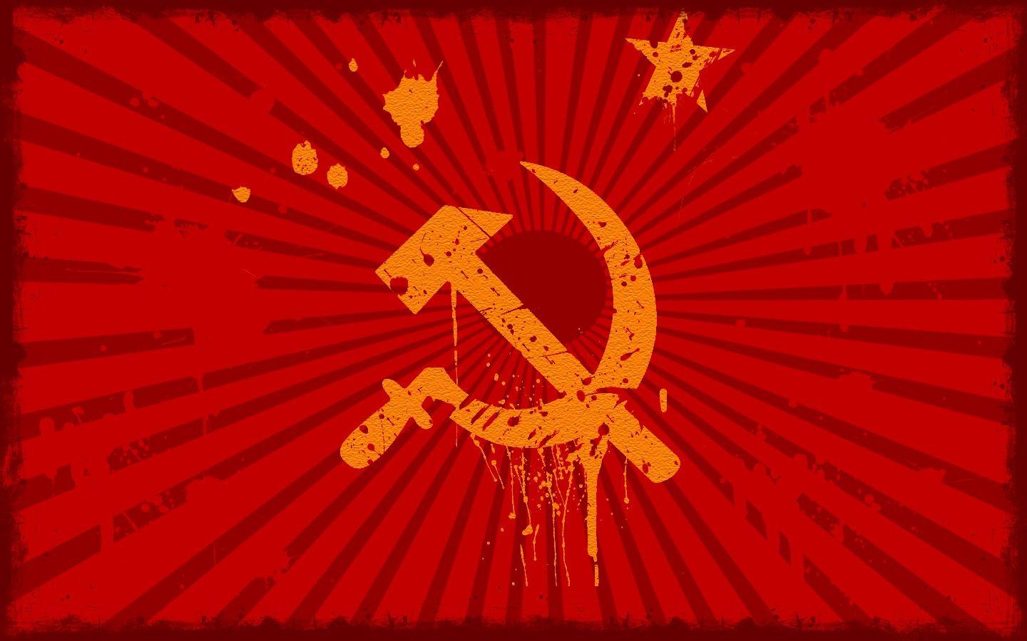1440x900 Soviet Hammer And Sickle Wallpaper .