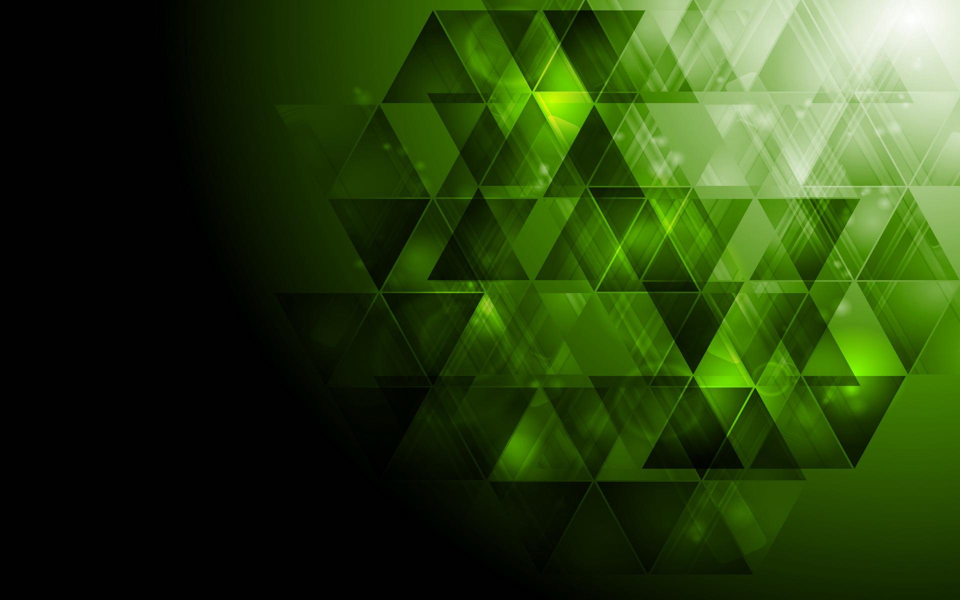 Green Triangle Abstract Wallpapers Top Free Green Triangle Abstract