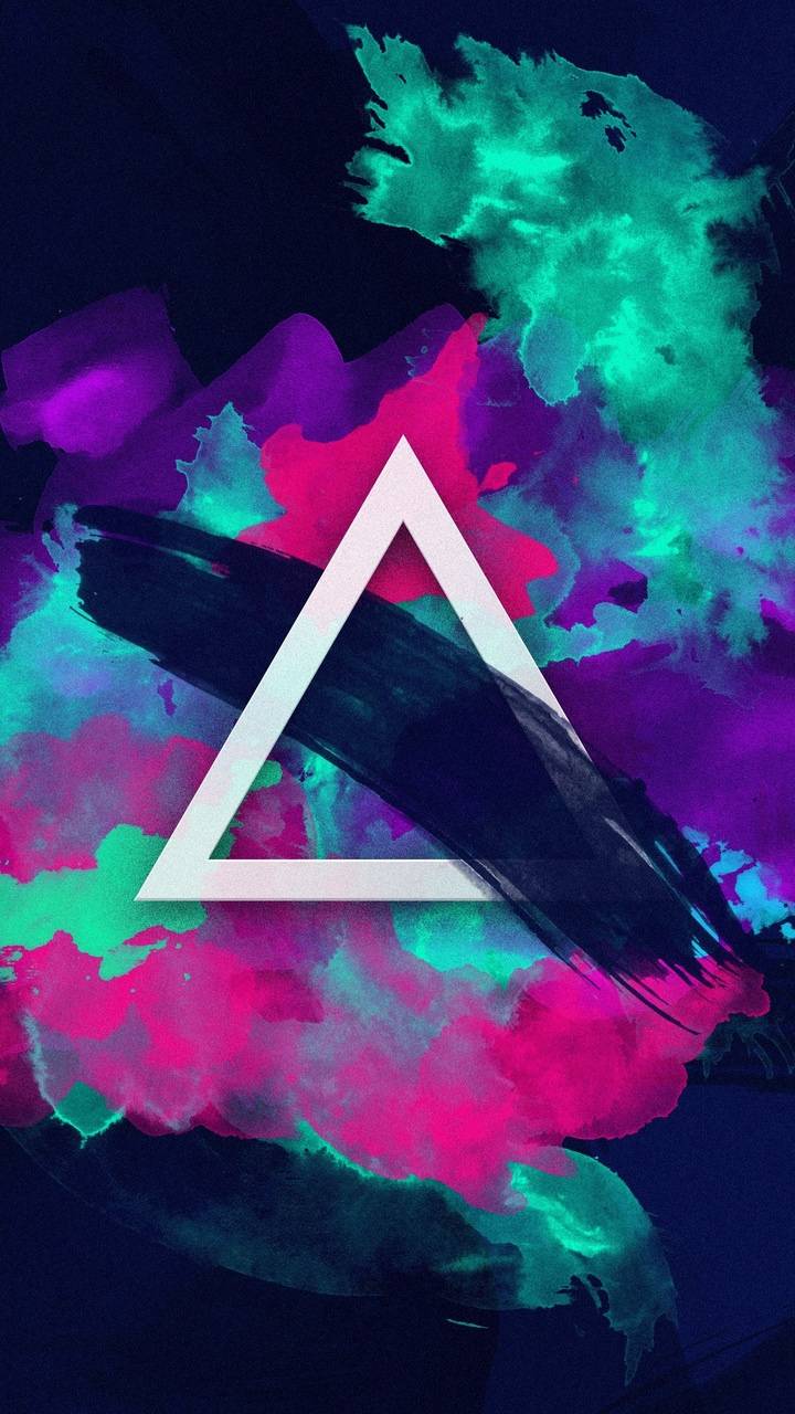 720x1280 Triangle Abstract wallpaper by 7itech .