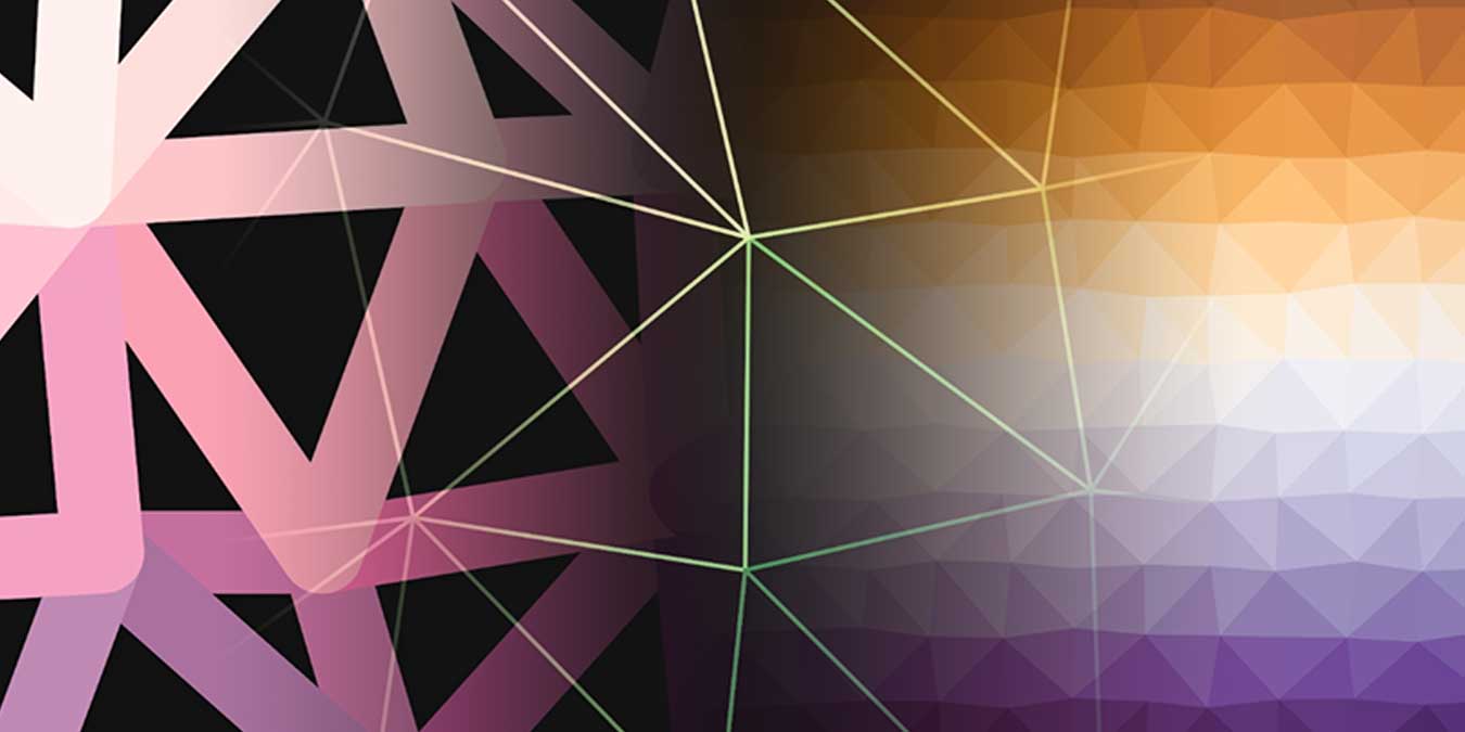 1350x675 with Trianglify Wallpaper .