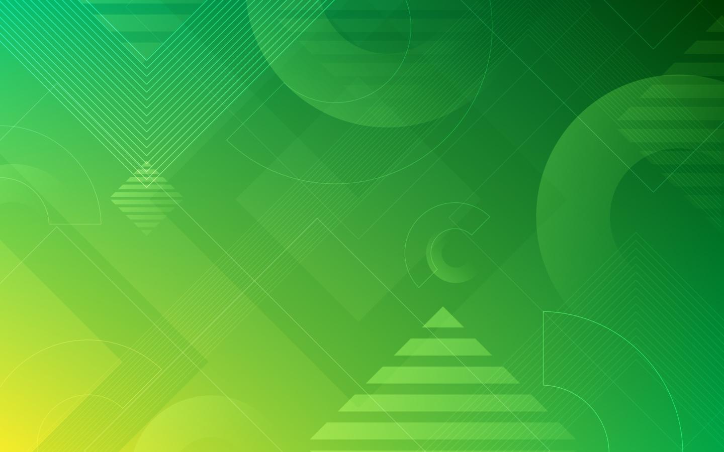 1440x900 Abstract Green Shapes 1440x900 .