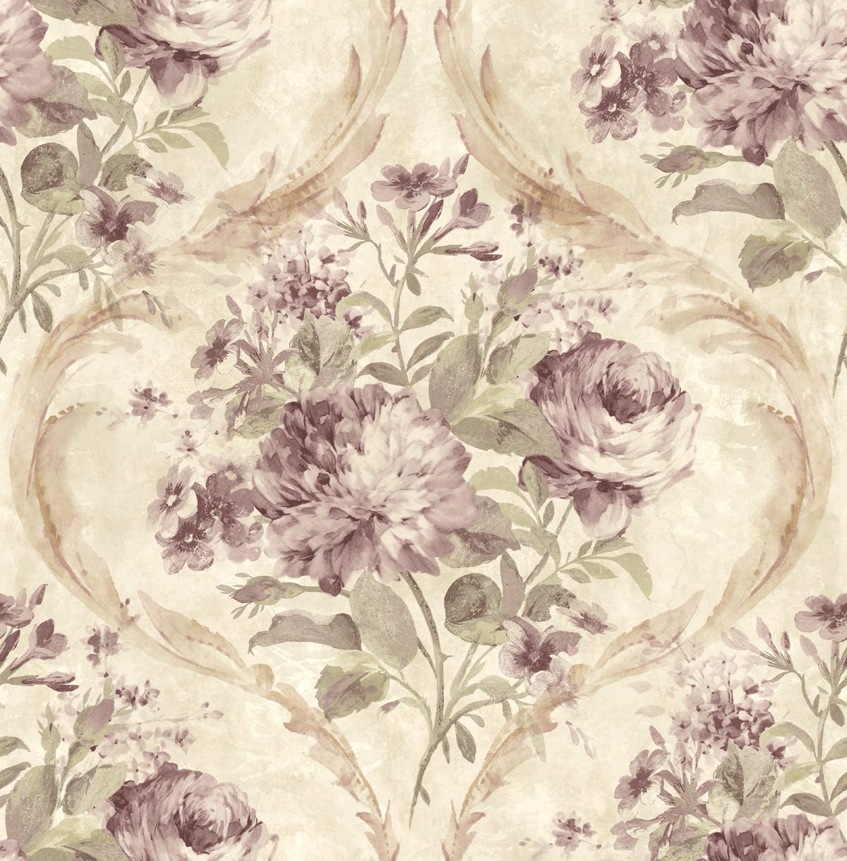 1200x1221 Purple Rose Victorian Wallpaper on .wallpaper.dog