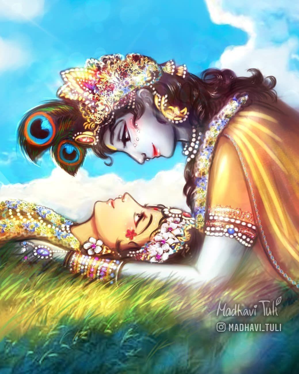 Hình nền tình yêu 1039x1299 Radha And Krishna