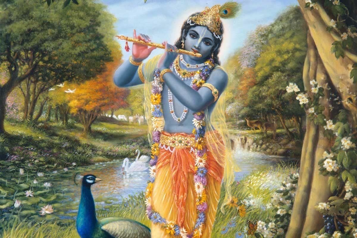 Krishna Art Wallpapers Top Free Krishna Art Backgrounds WallpaperAccess