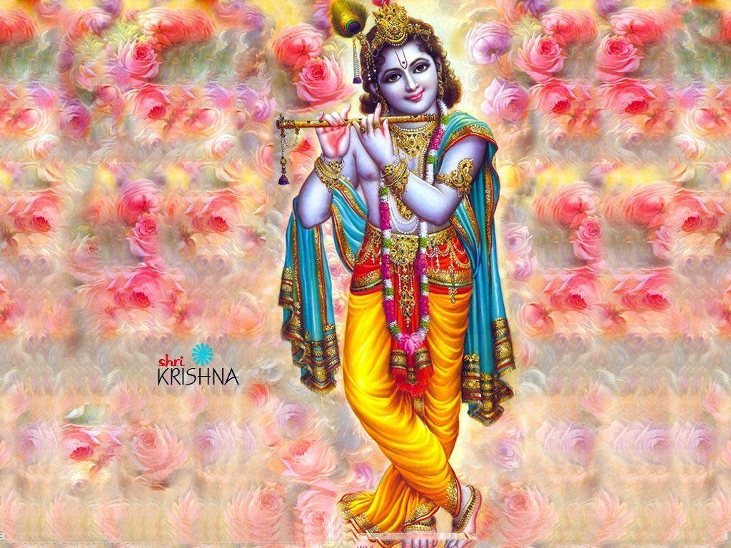 1024x768 Krishna Wallpaper HD