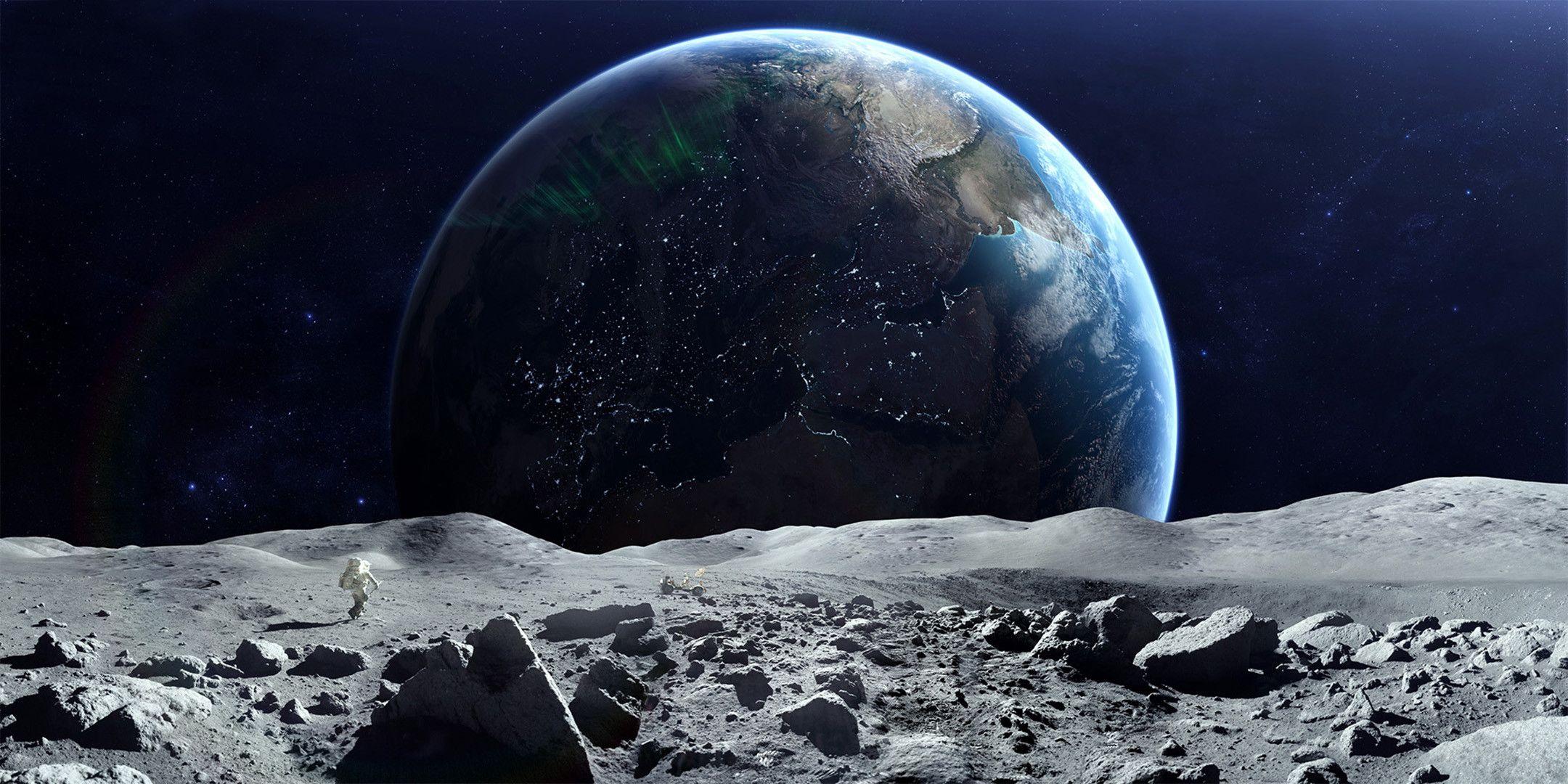 2160x1080 Moon