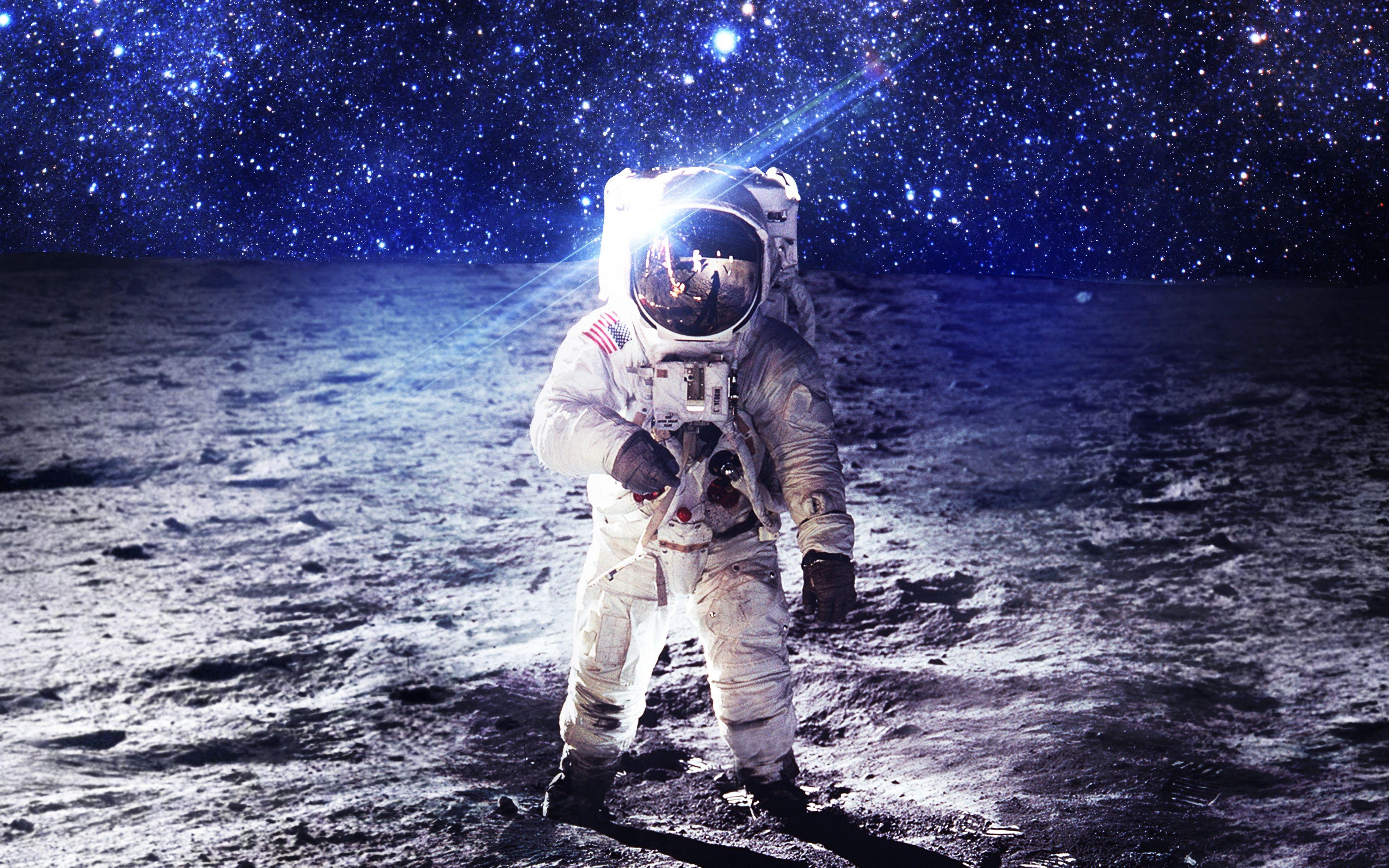 3840x2400 Space, Landscape, Astronaut, Fantasy .