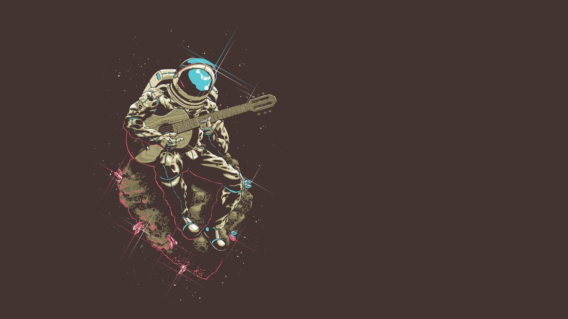 1920x1080 Minimalist Astronaut Wallpaper posted .