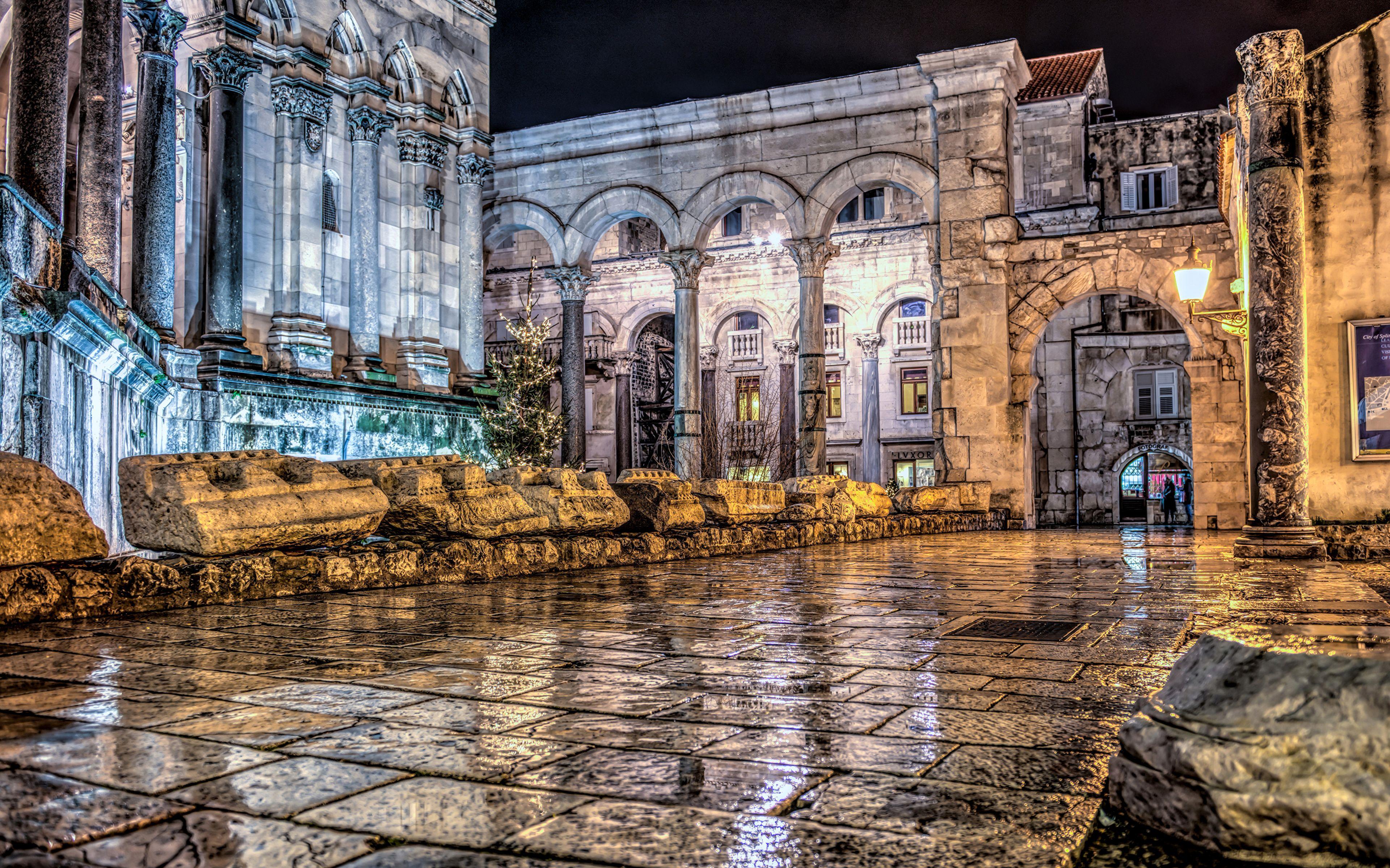 3840x2400 Photo City of Split Croatia Street .
