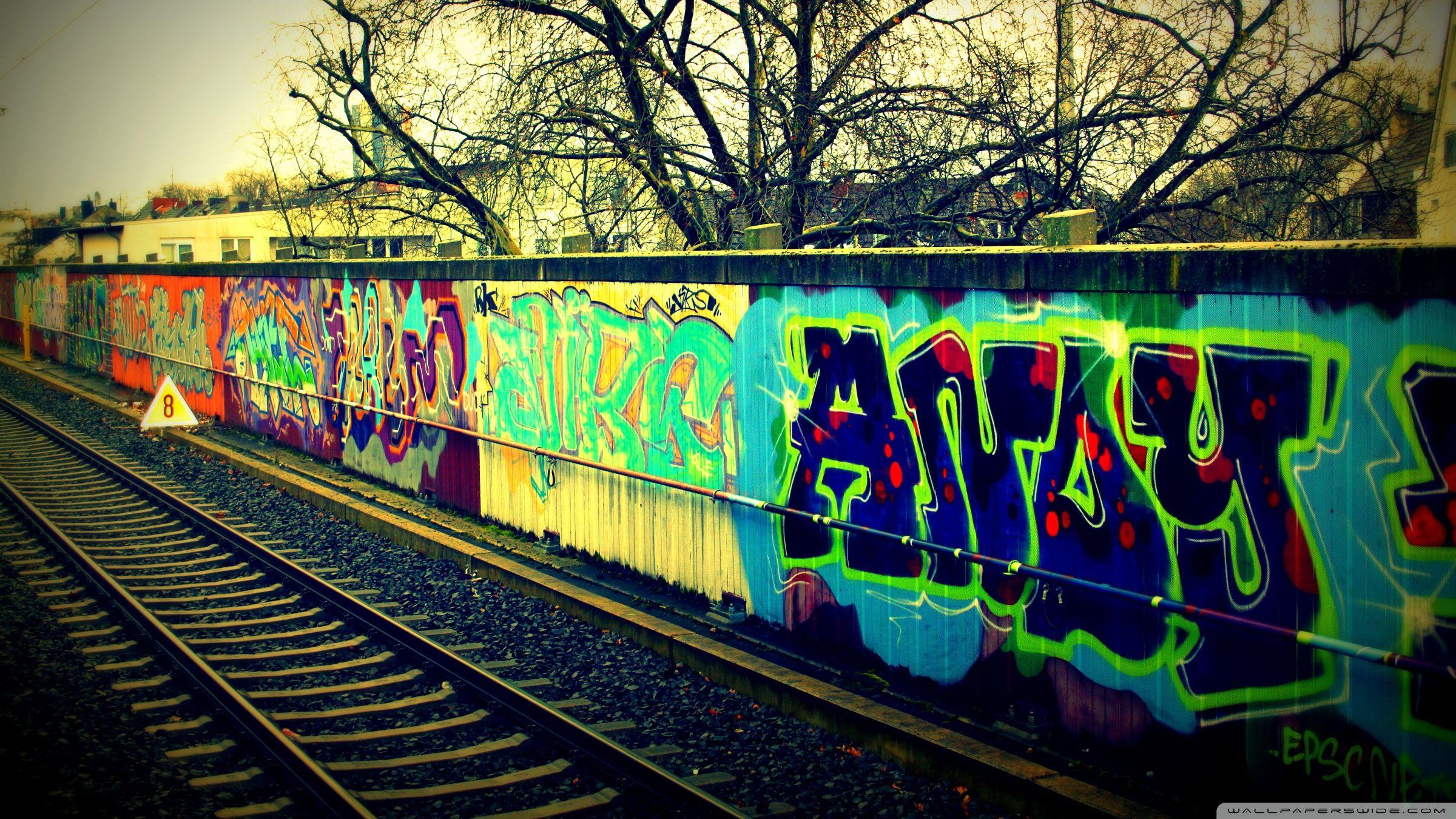 2400x1350 Urban Art at Koln ❤ 4K HD Desktop Wallpaper for 4K Ultra HD