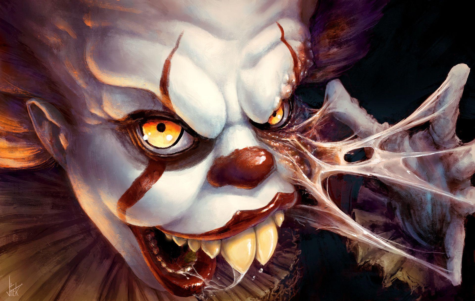 1920x1216 Pennywise Wallpaper 4k