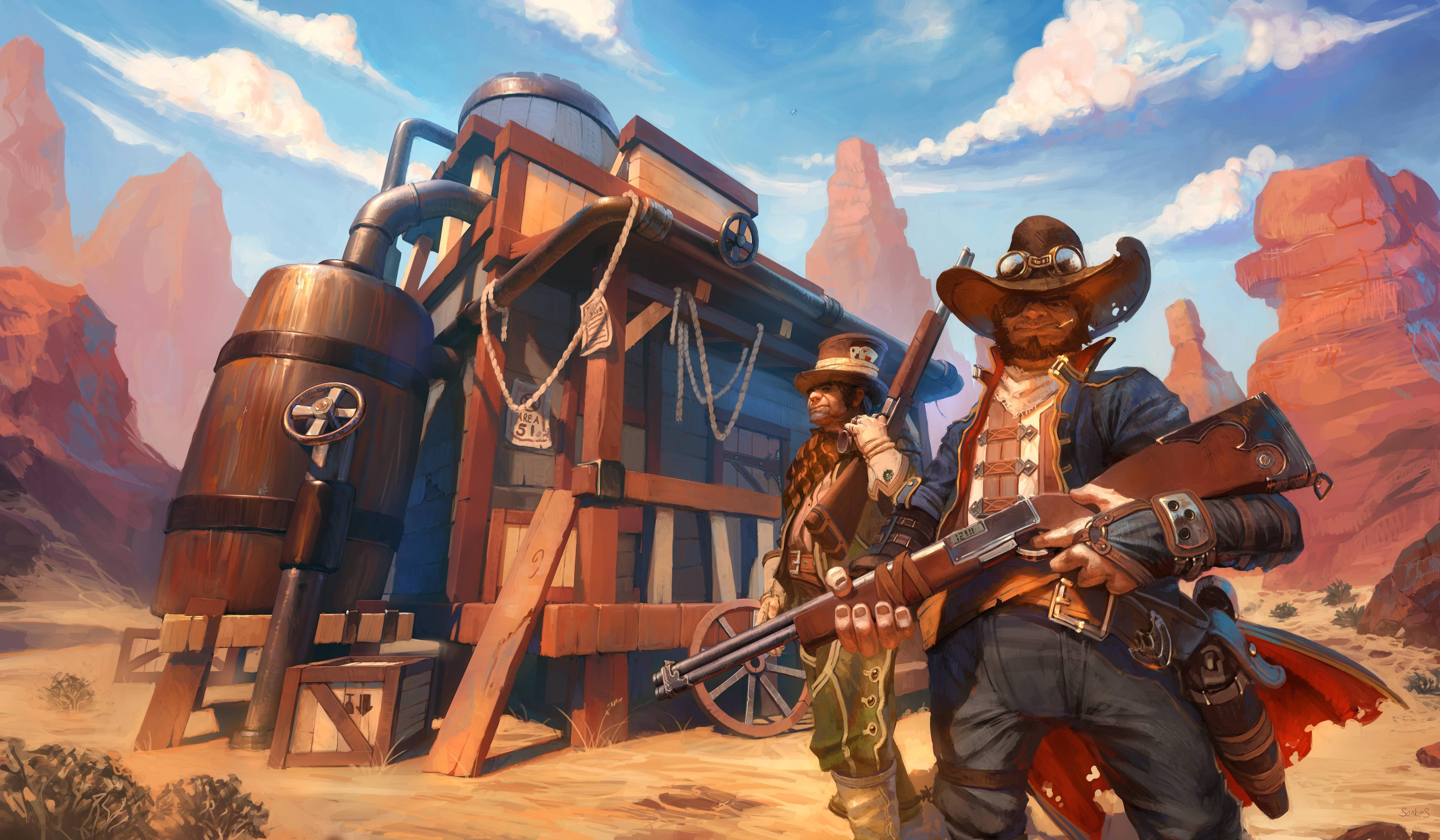 4800x2800 Wild Wild West Wallpaper .
