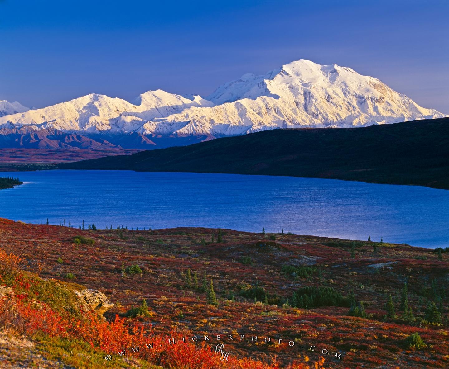 1440x1185 Denali Mountain Fall Lake Scenery