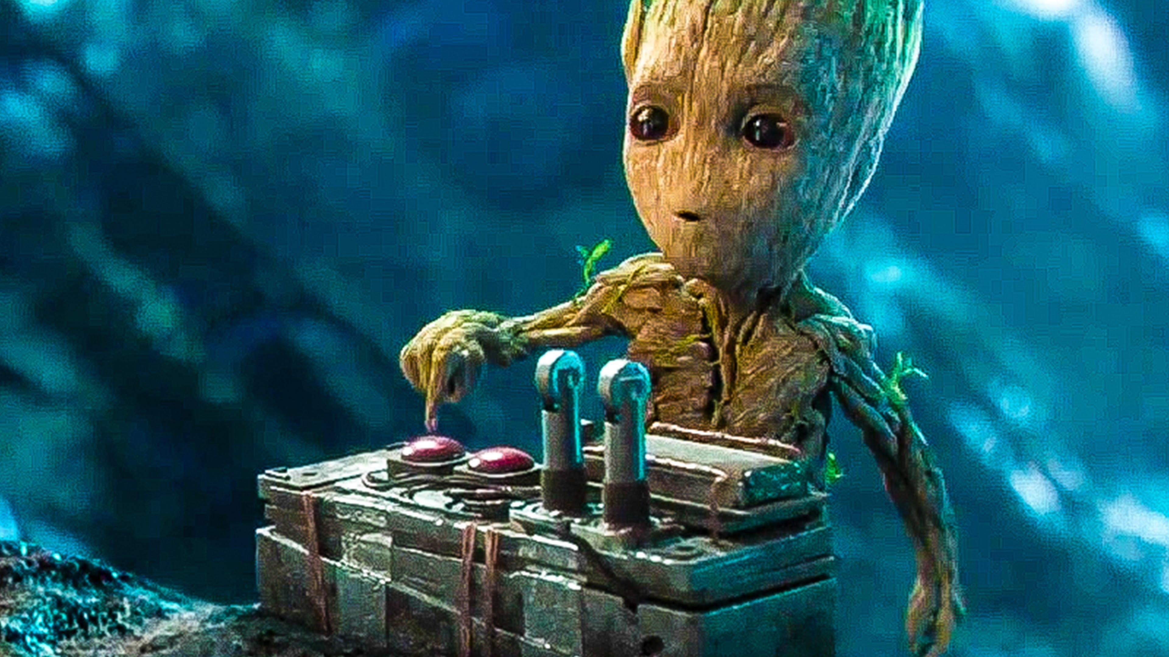 3840x2160 Baby Groot 4K