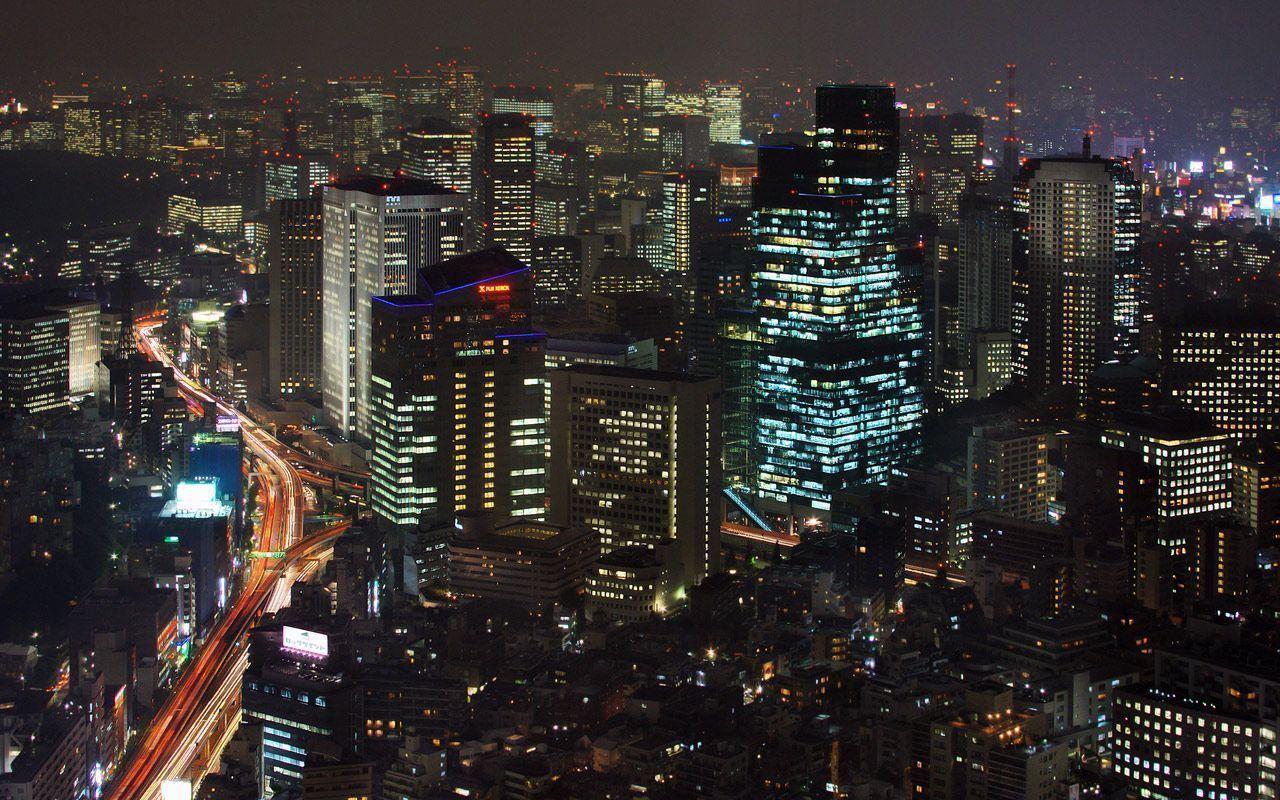 Hình nền thành phố Tokyo 1280x800