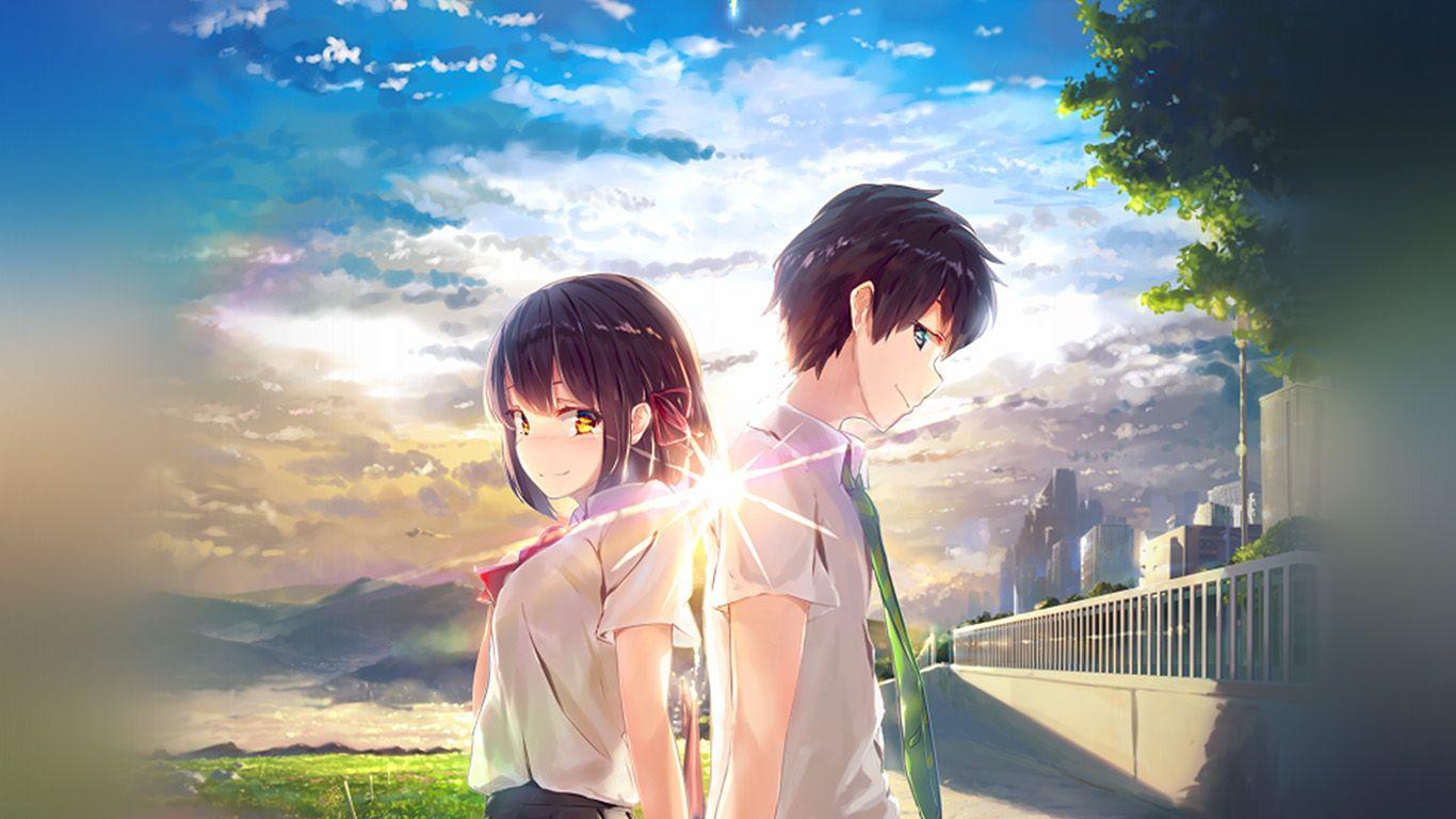 1366x768 Download Wallpaper Kimi No Nawa HD Untuk Desktop/PC