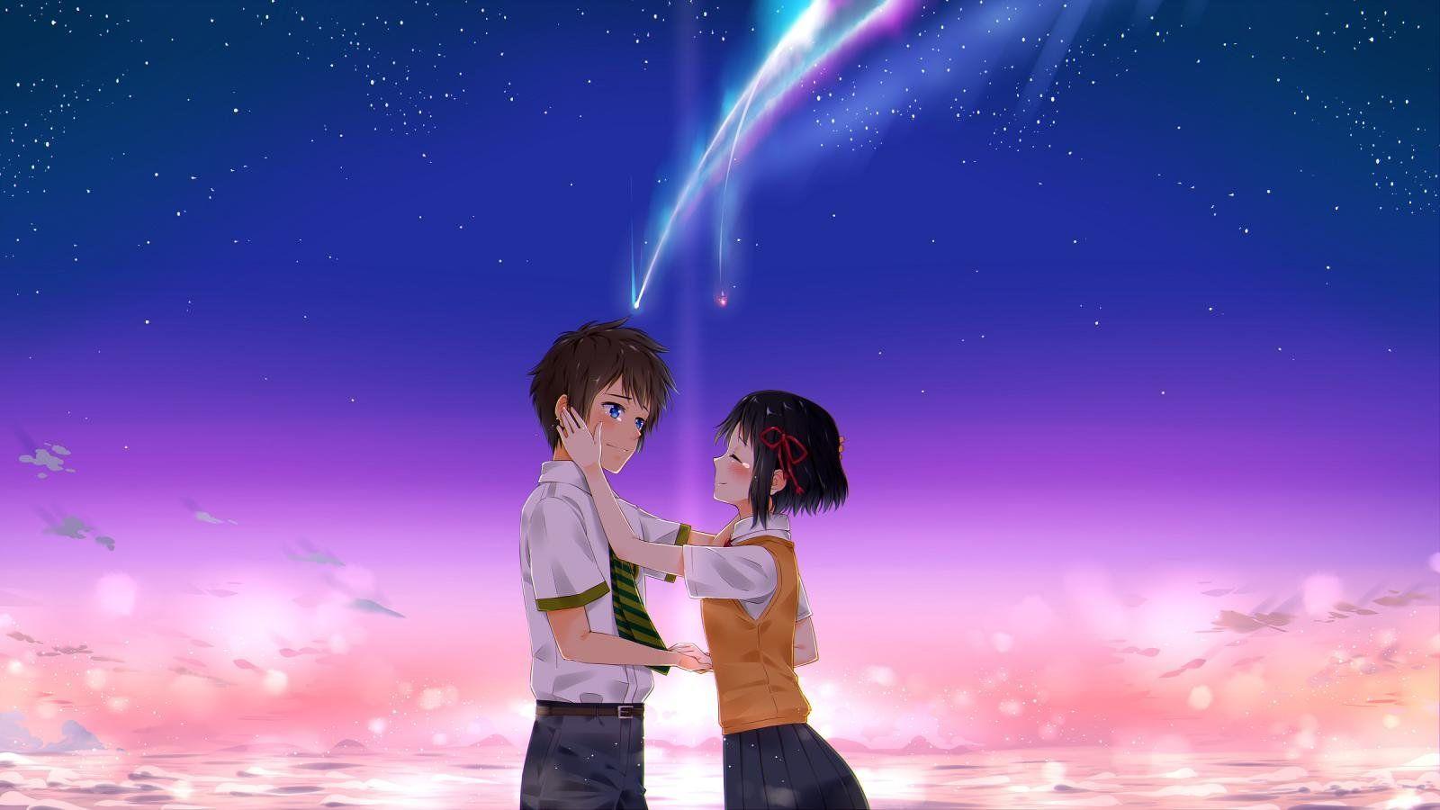 1600x900 Download Wallpaper Kimi No Nawa HD Untuk Desktop/PC