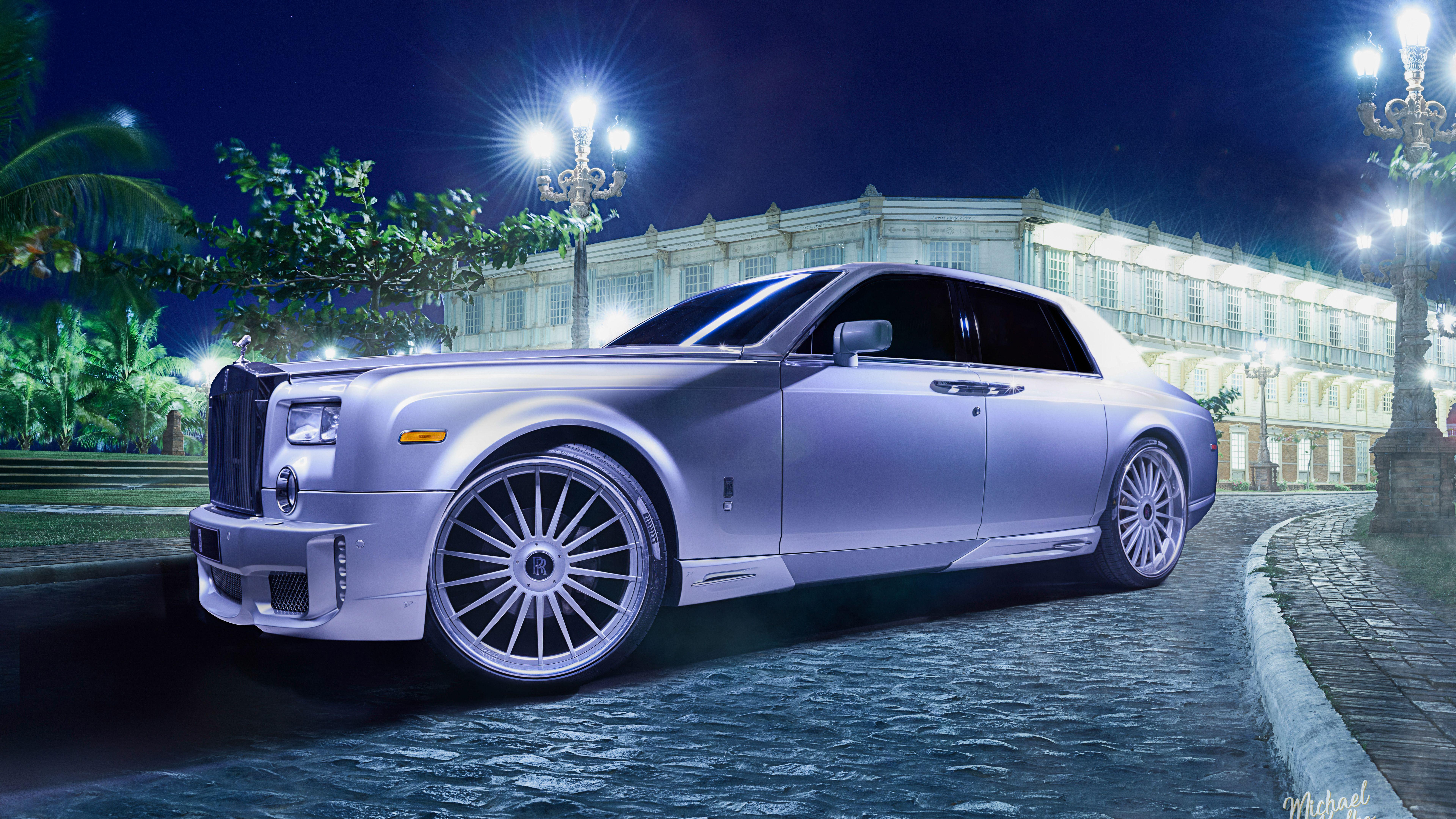 7680x4320 Rolls Royce Ghost 4K 8K Wallpaper. HD .
