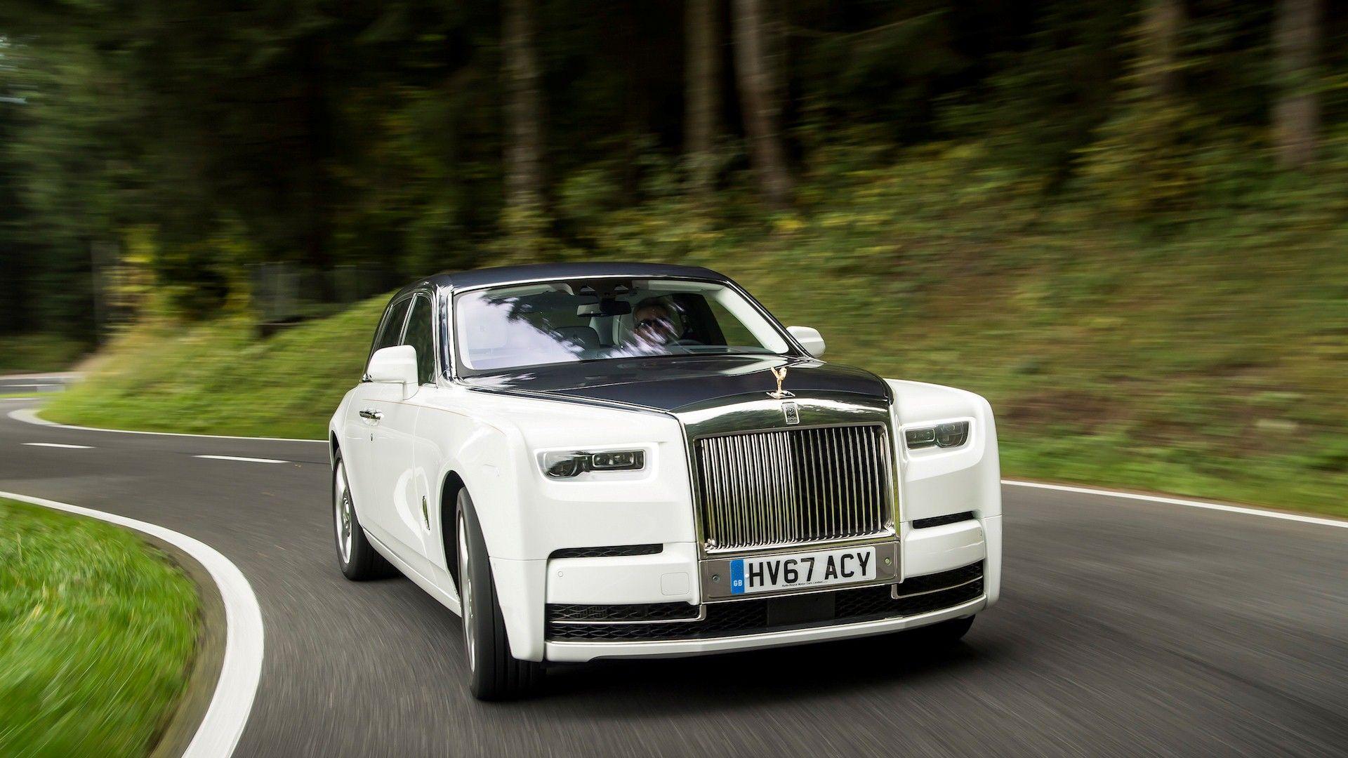 1920x1080 New 2018 Rolls Royce Phantom Car. HD .
