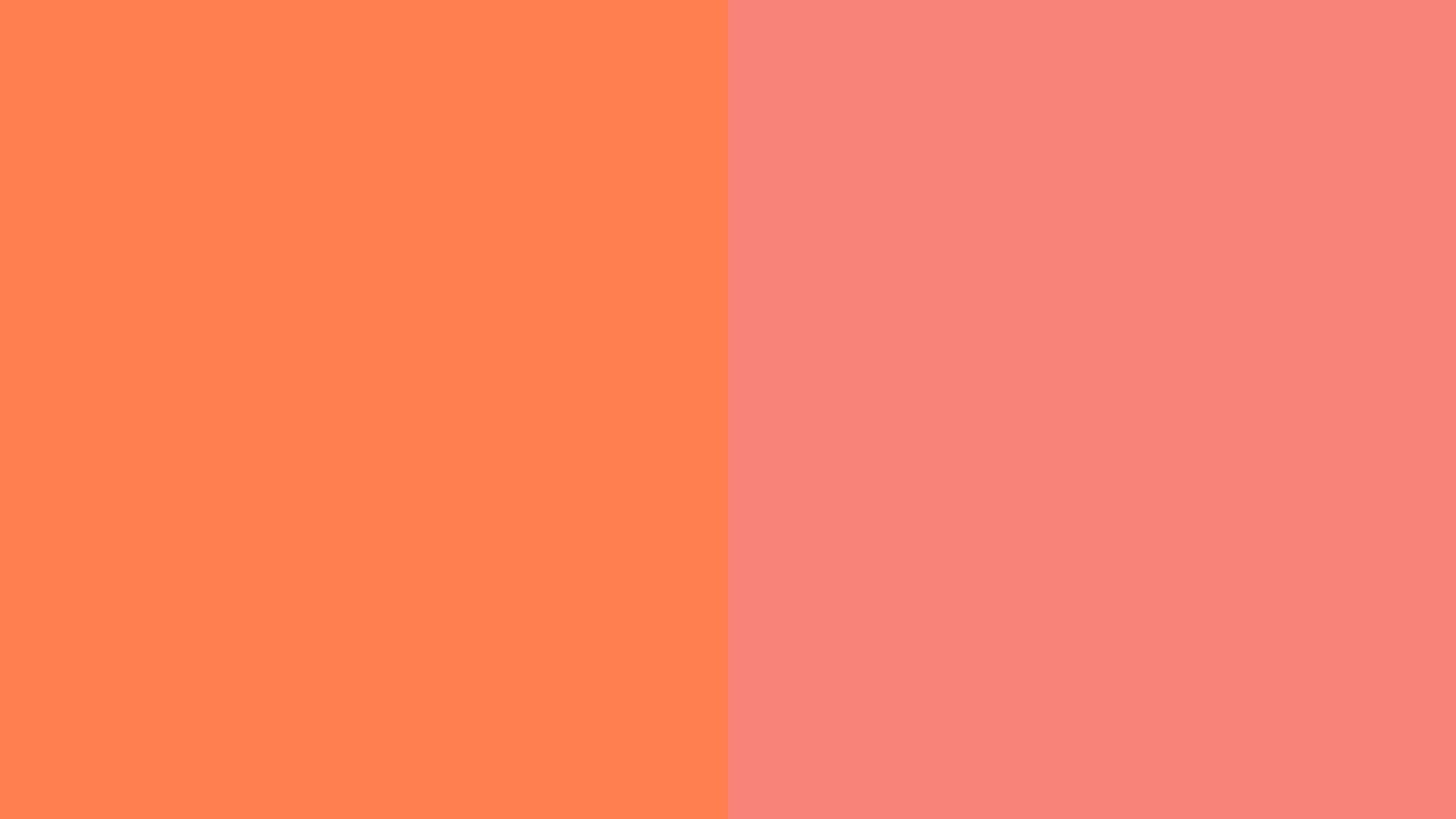 1920x1080 Coral Pink Two Color .