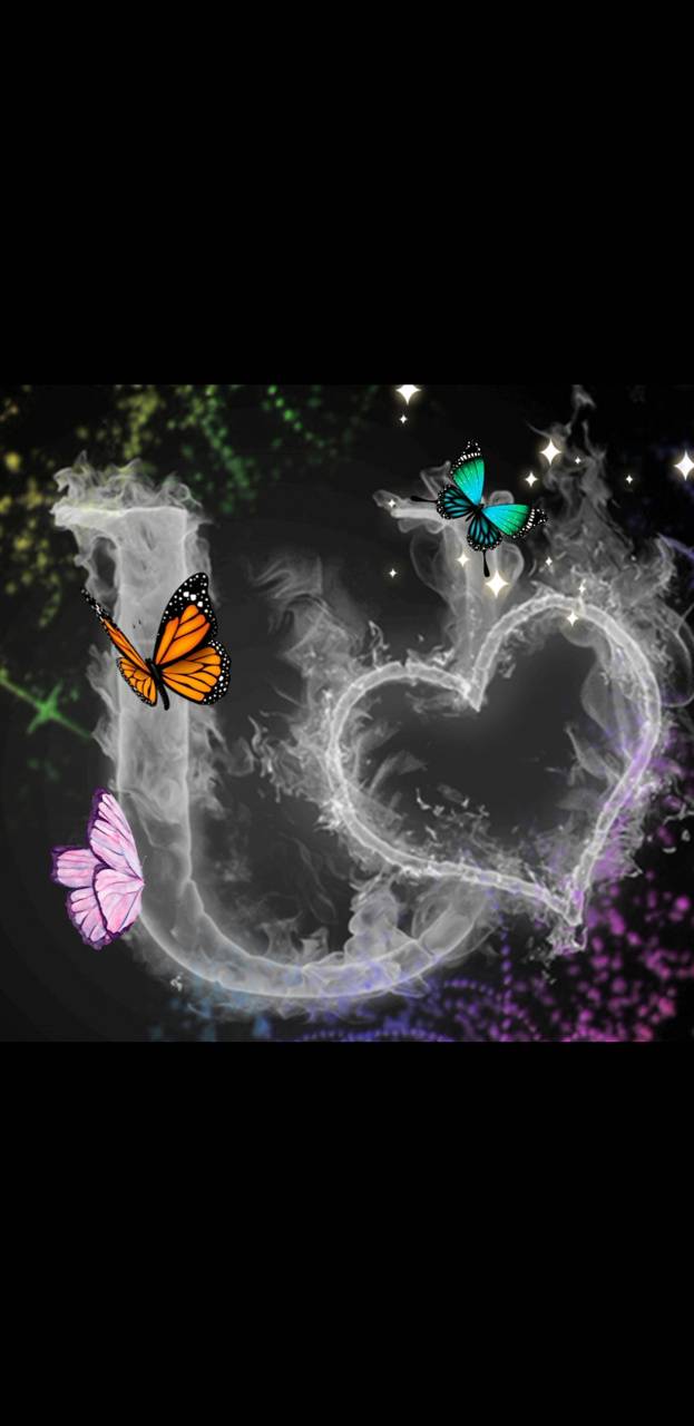 623x1280 letter U wallpaper by Paanpe .
