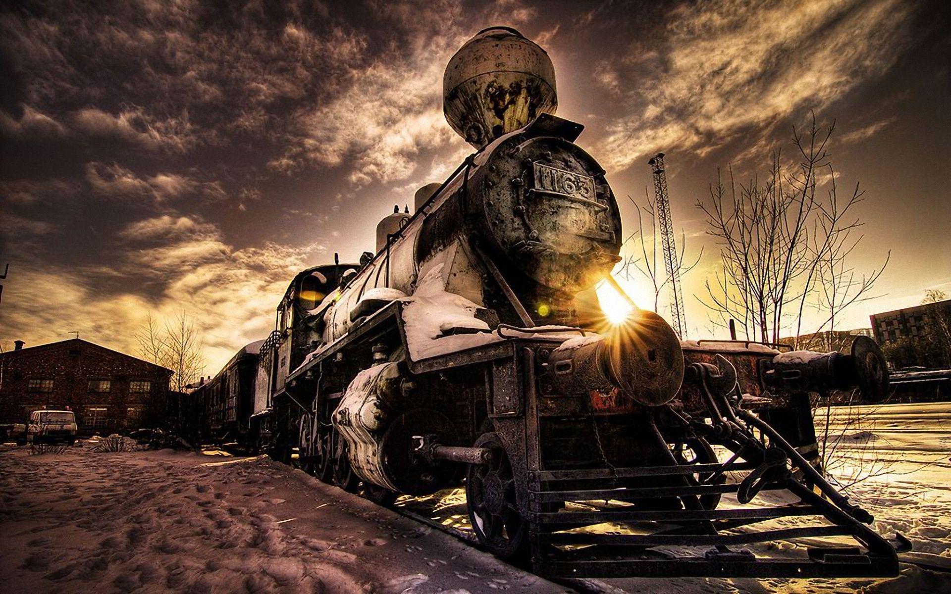 1920x1200 Steam Train Wallpaper Desktop .